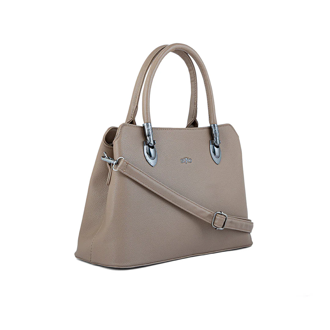 Khaki Formal Hand Bag P36234 - Image 2