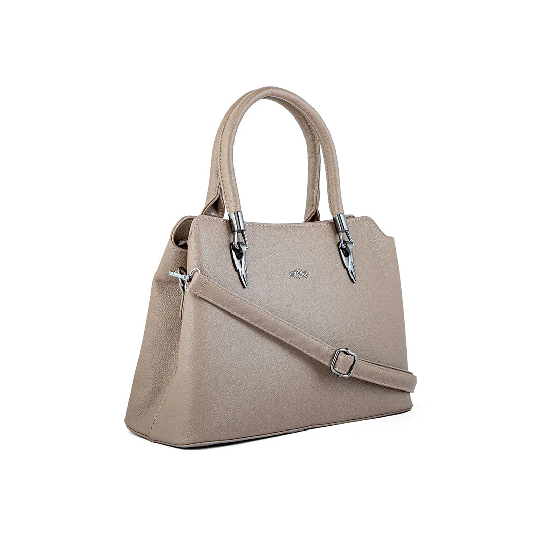 Khaki Formal Hand Bag P36235 - Image 2