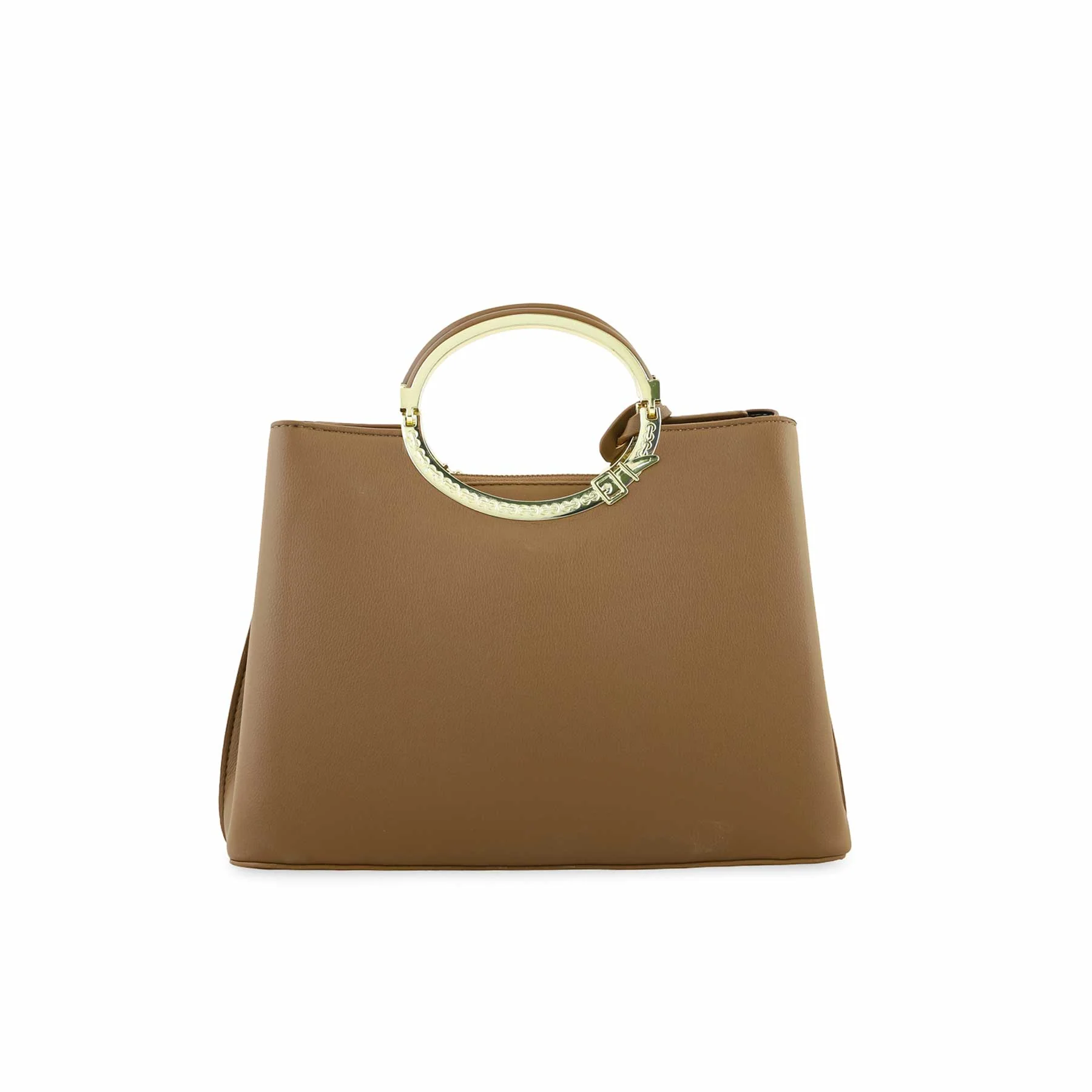Khaki Formal Hand Bag P36255 - Image 4