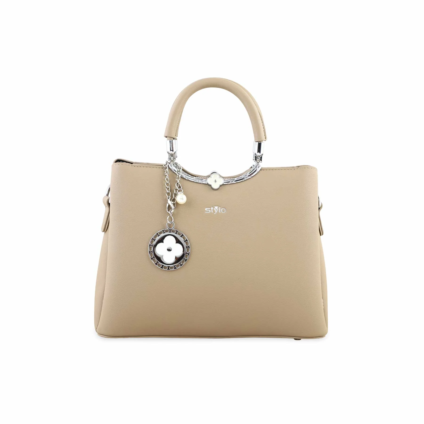 Khaki Formal Hand Bag P36257 - Image 2