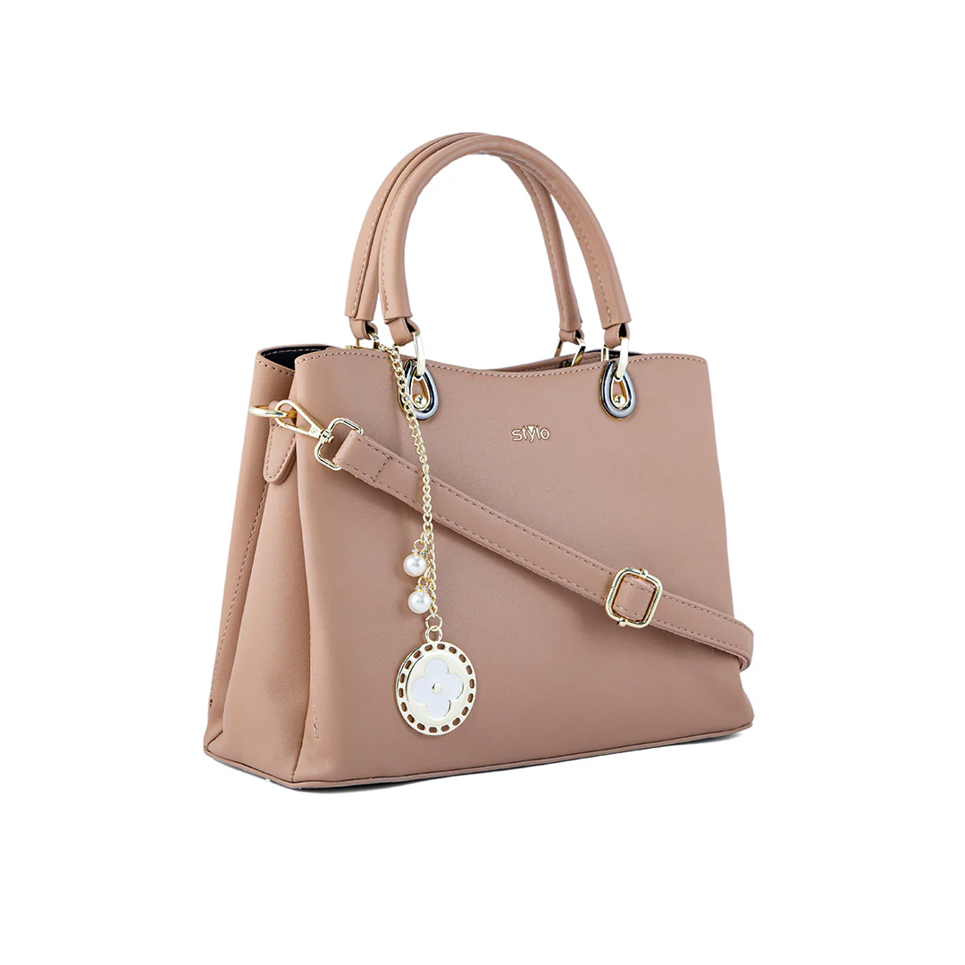Khaki Formal Hand Bag P36285 - Image 2