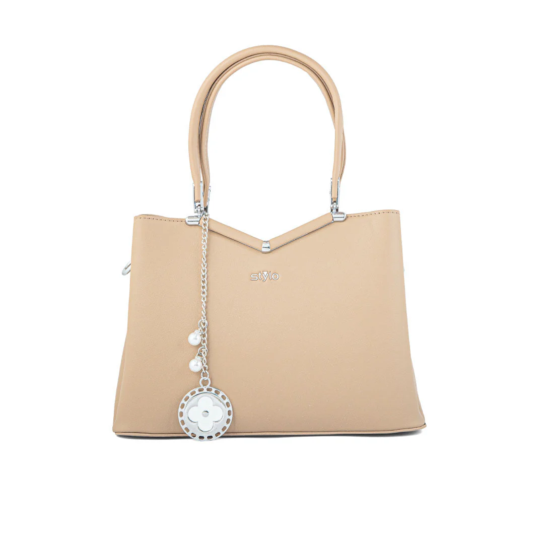 Khaki Formal Hand Bag P36287 - Image 2