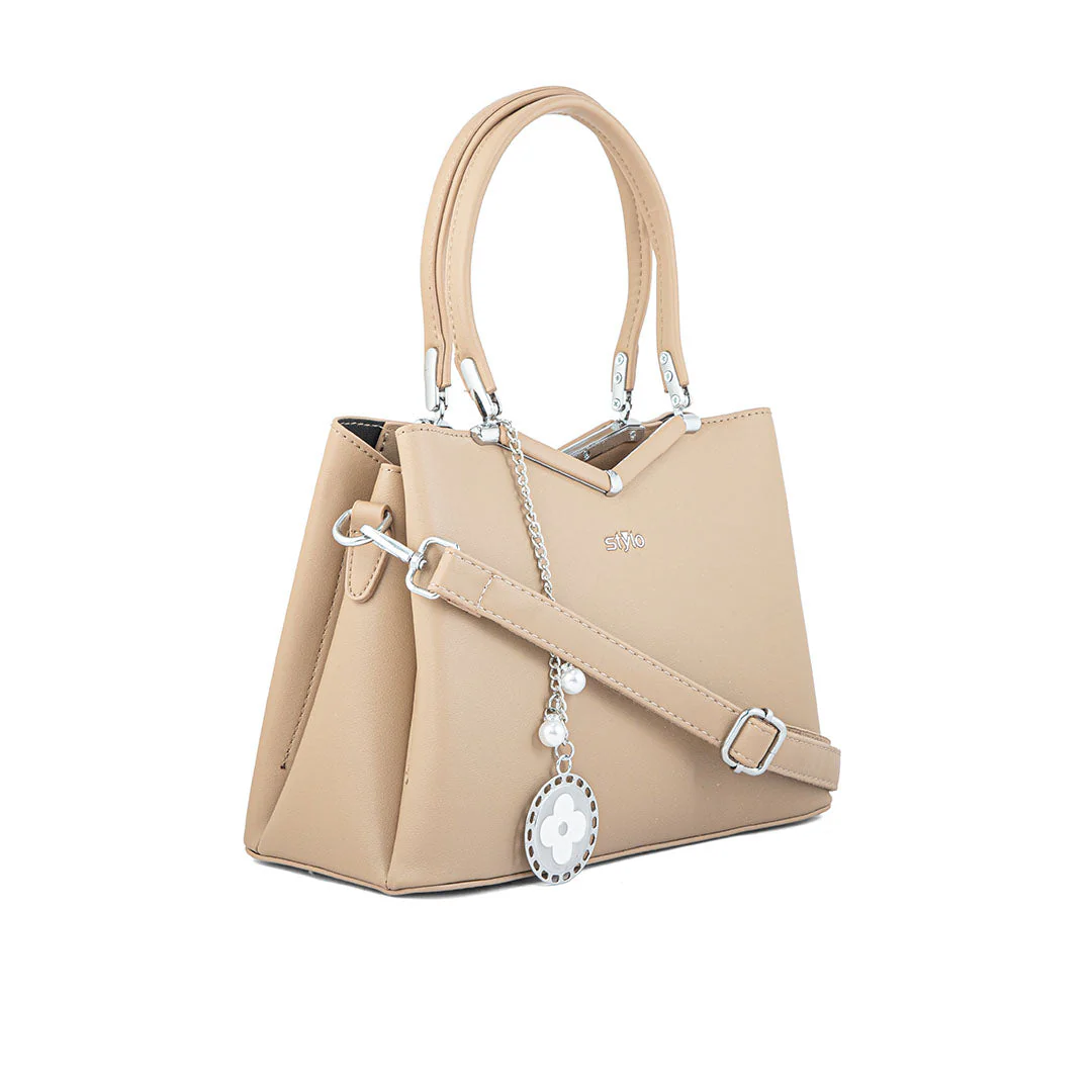 Khaki Formal Hand Bag P36287 - Image 3