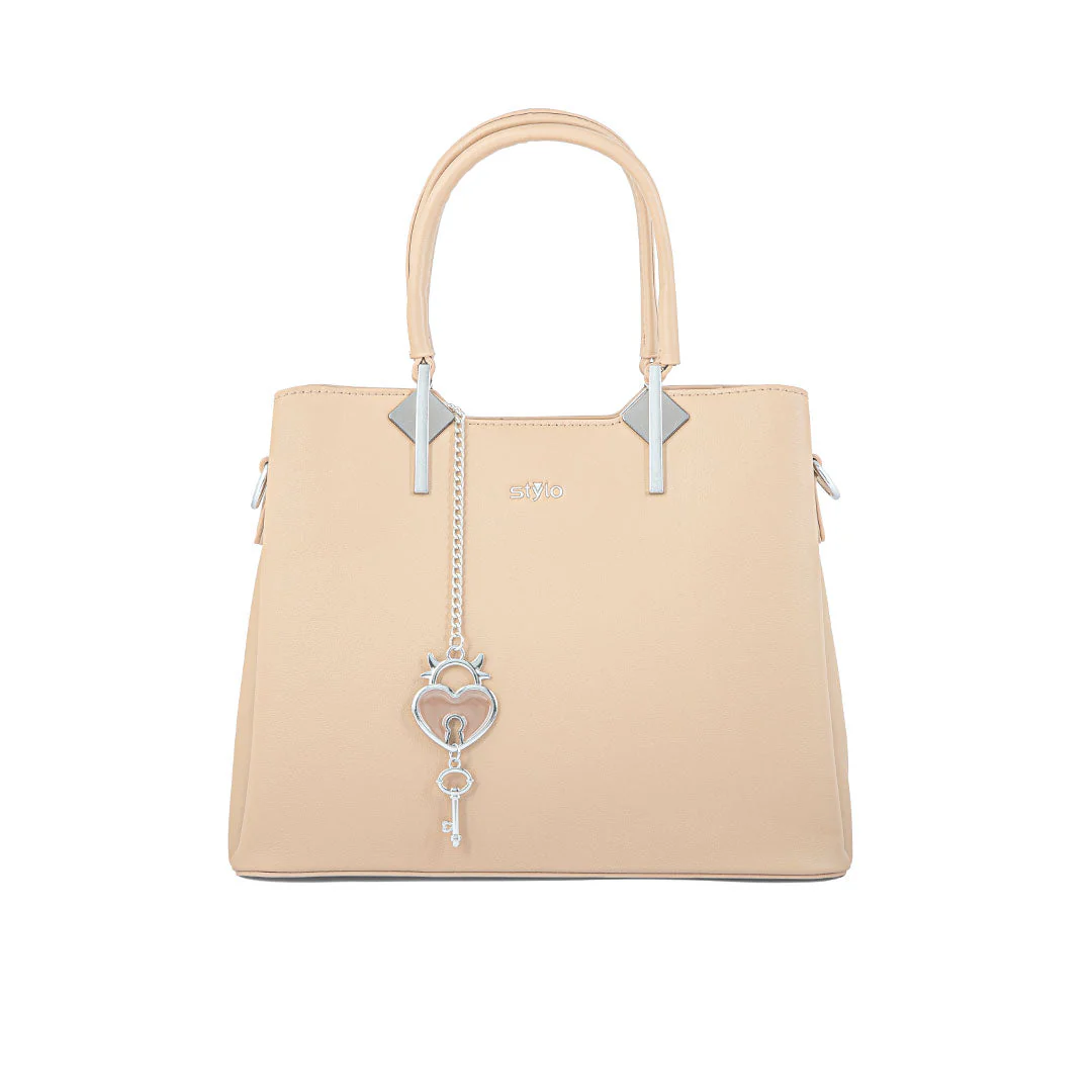 Khaki Formal Hand Bag P36288 - Image 2