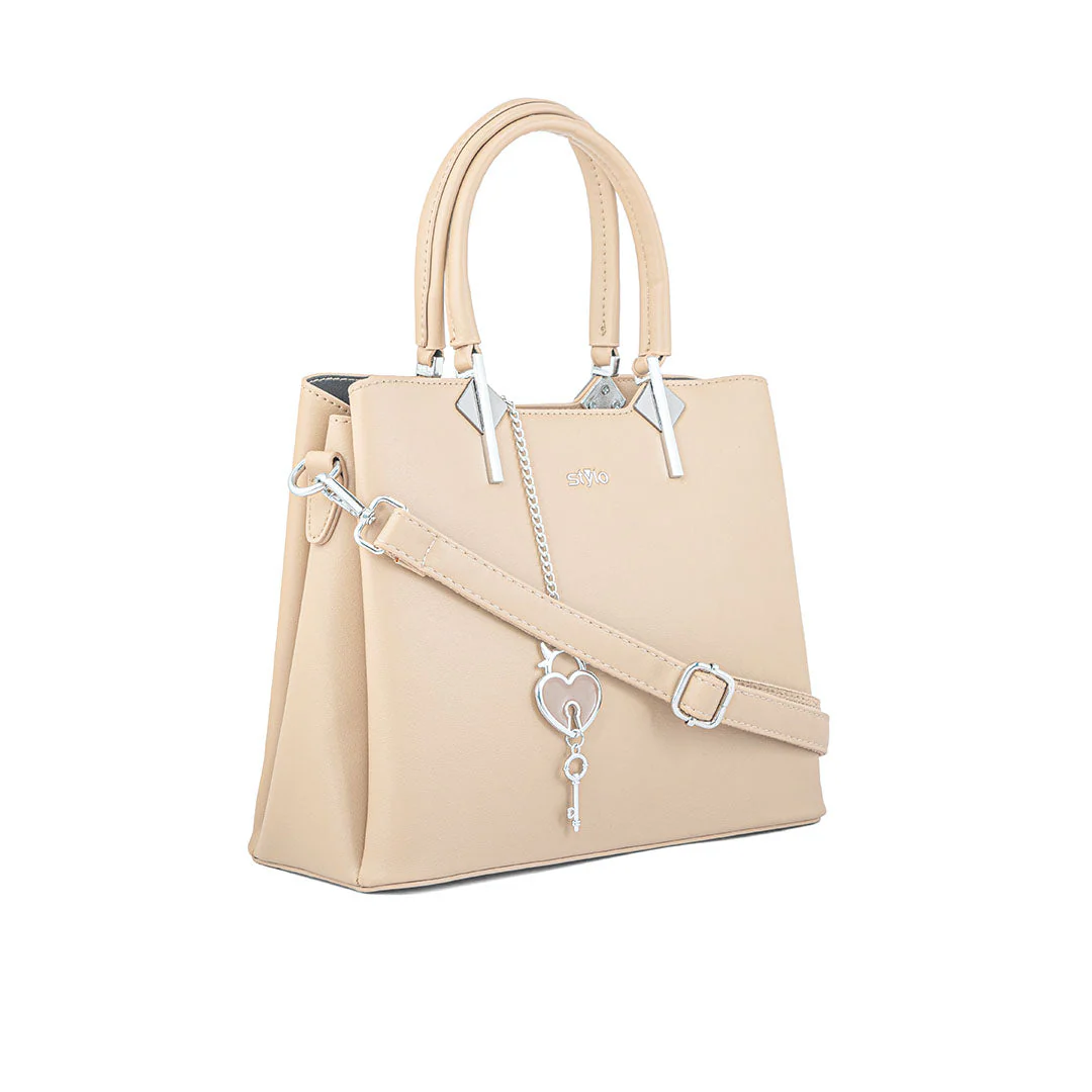 Khaki Formal Hand Bag P36288 - Image 3