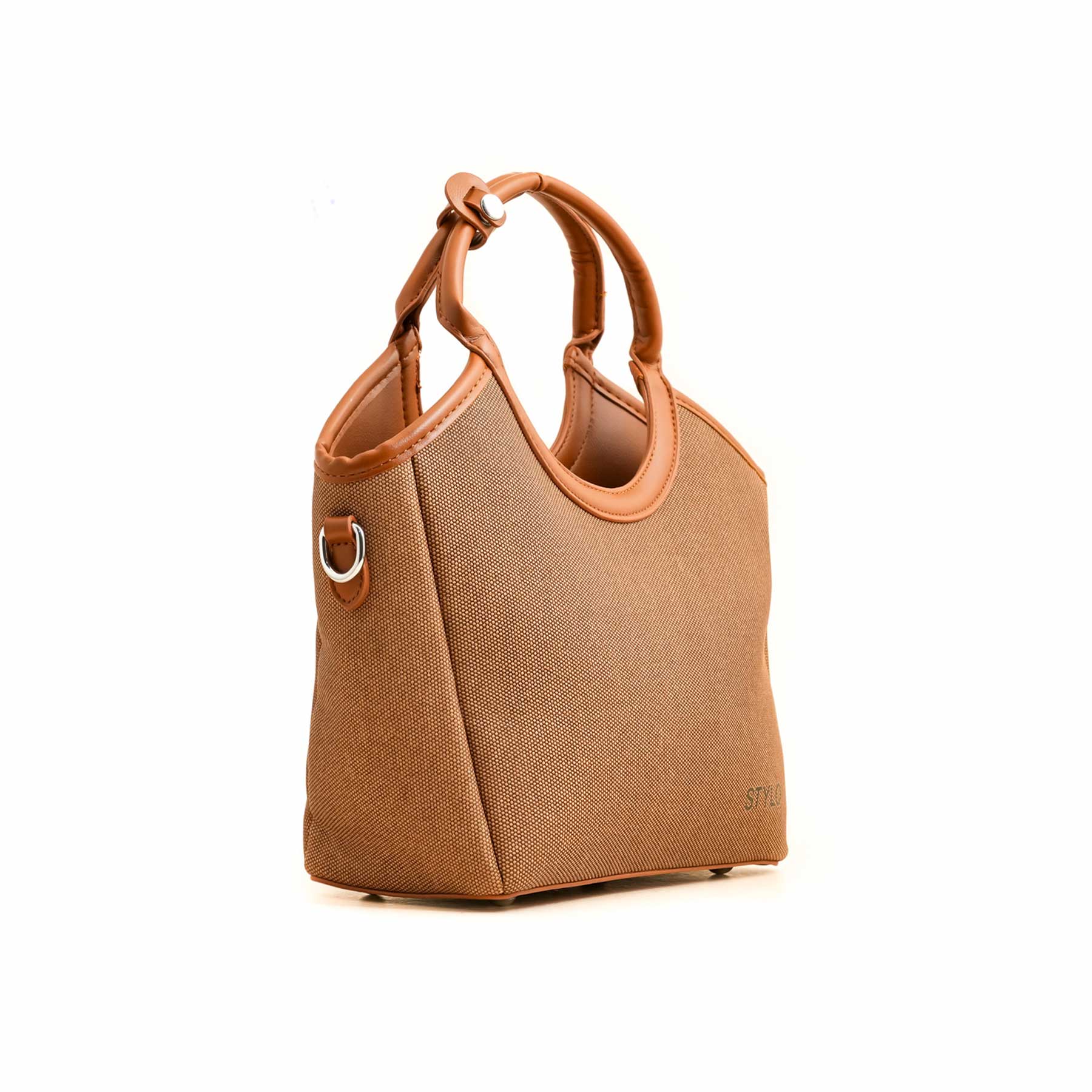 Khaki Formal Hand Bag P36307 - Image 3