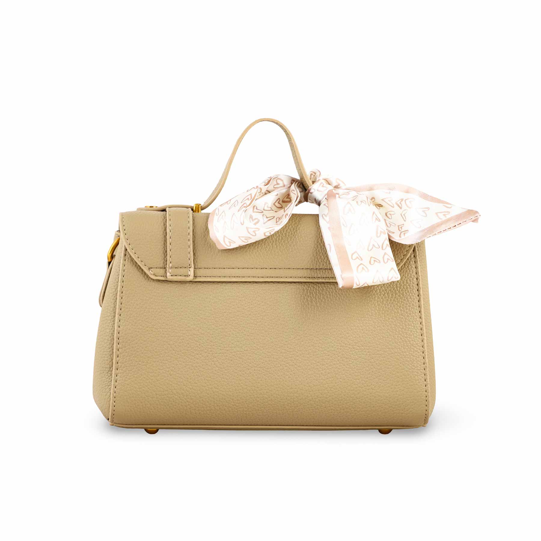 Khaki Formal Shoulder Bag For Ladies P36297 - Image 3
