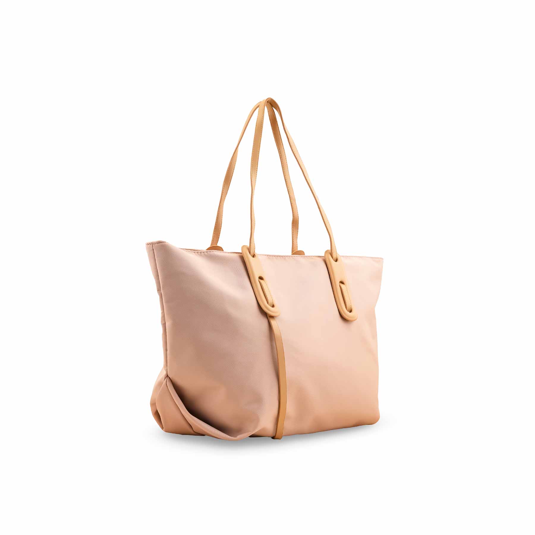 Khaki Formal Shoulder Bag For Women P36309 - Image 3