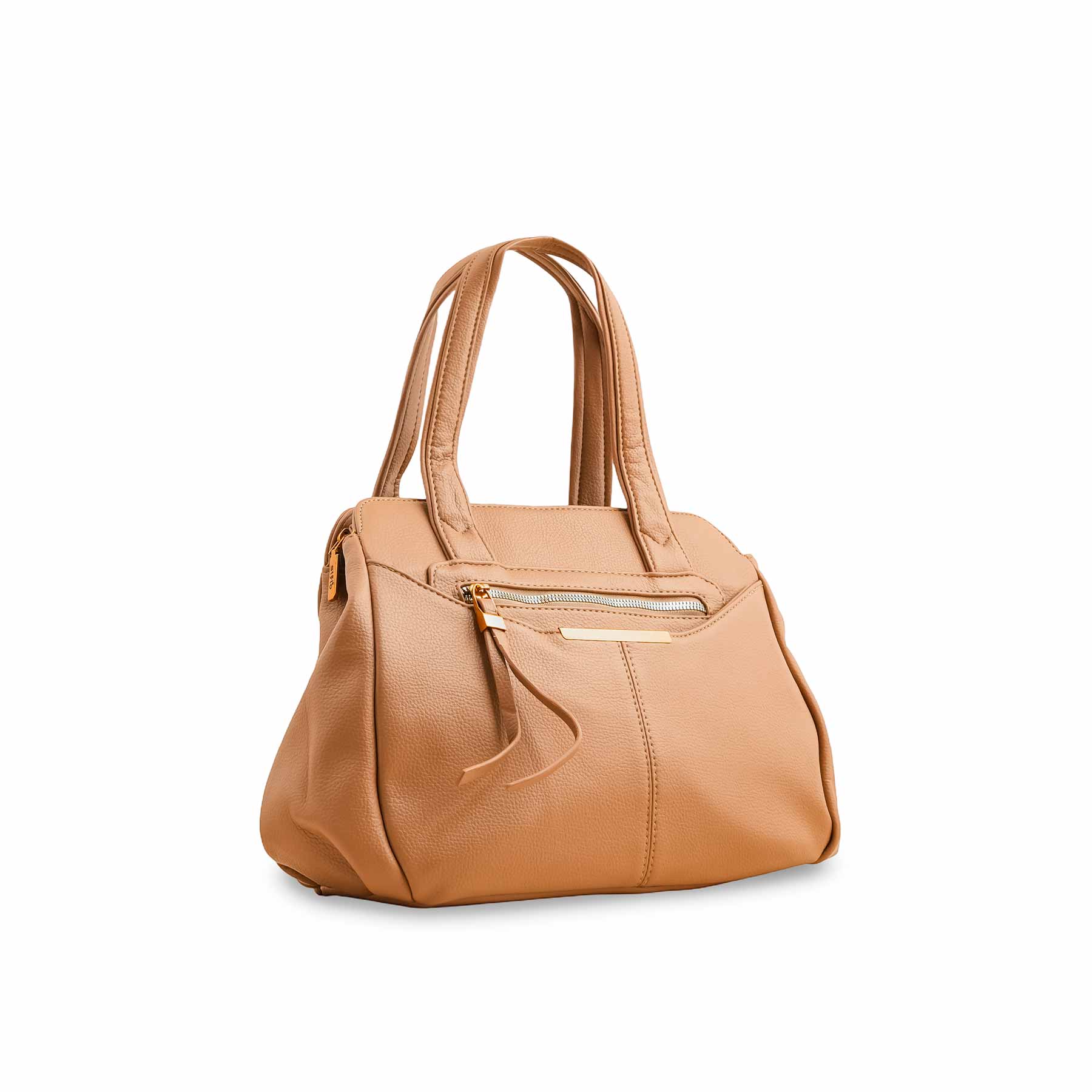 Khaki Formal Shoulder Bag For Women P36357 - Image 3