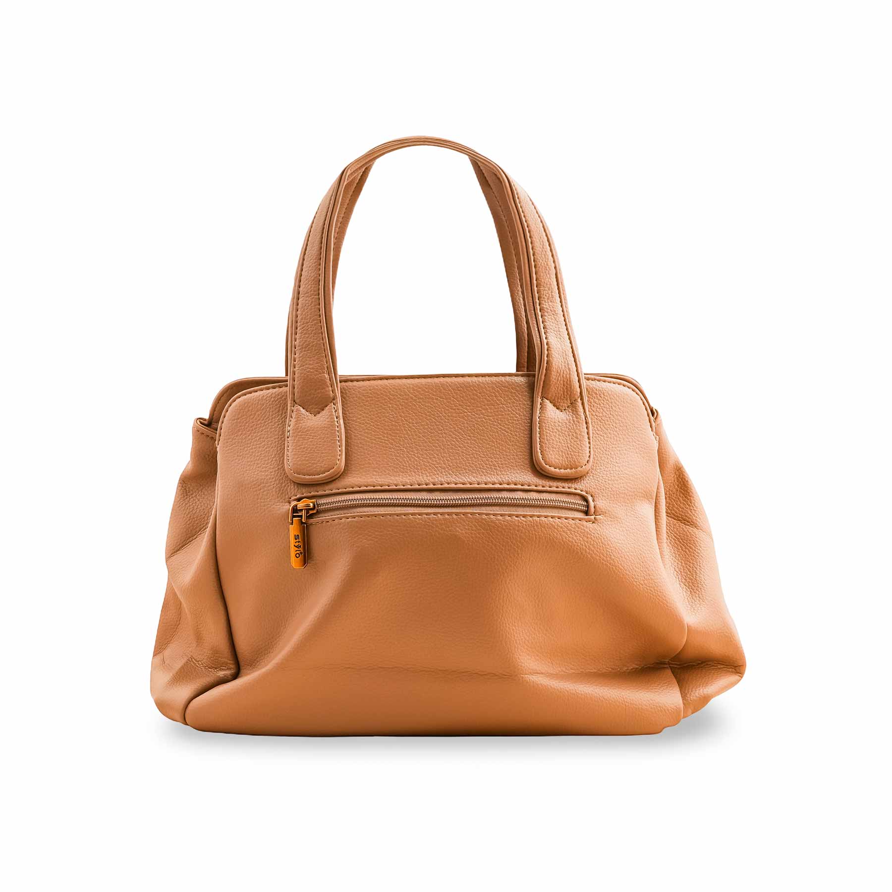 Khaki Formal Shoulder Bag For Women P36357 - Image 4