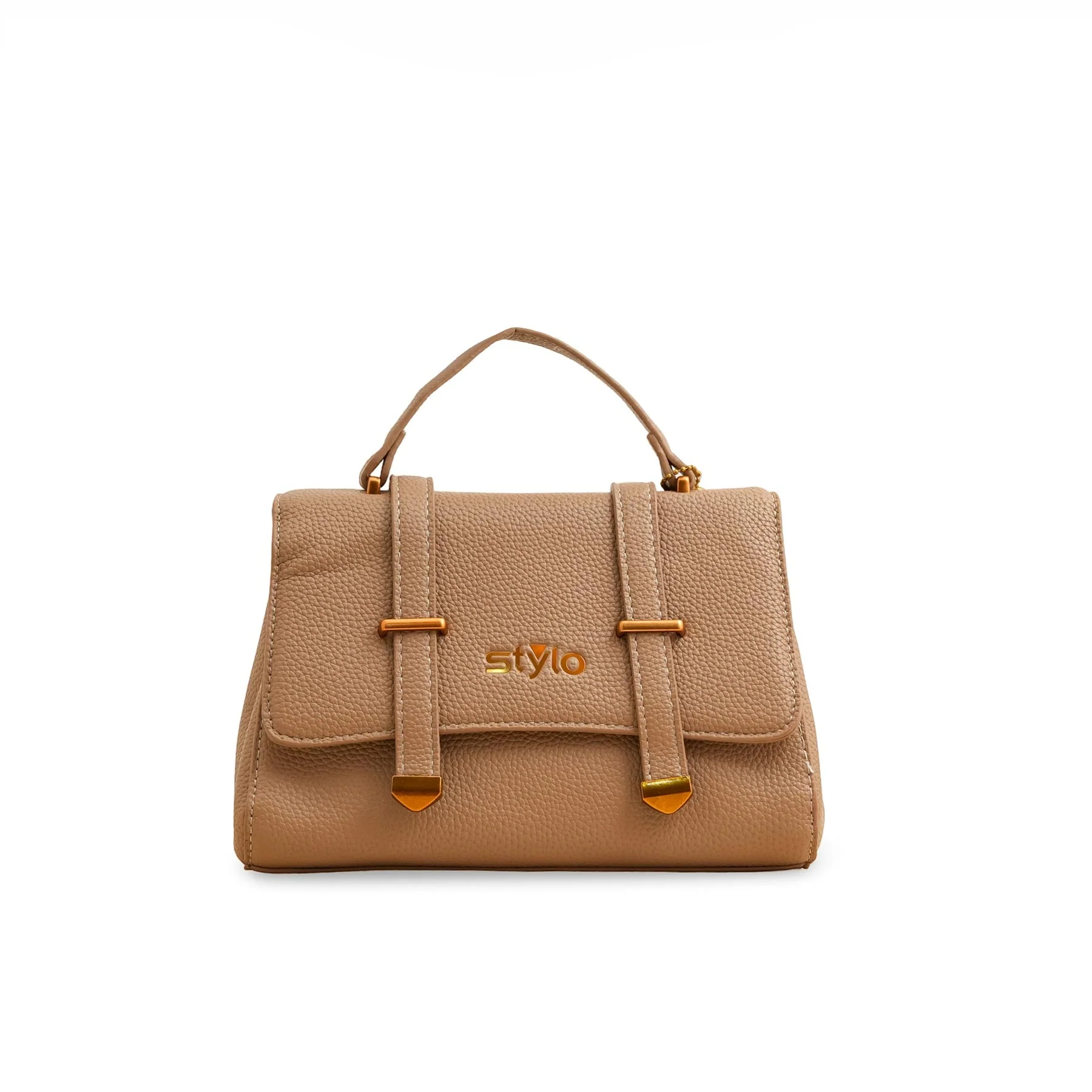 Khaki Formal Shoulder Bag P36148 - Image 2