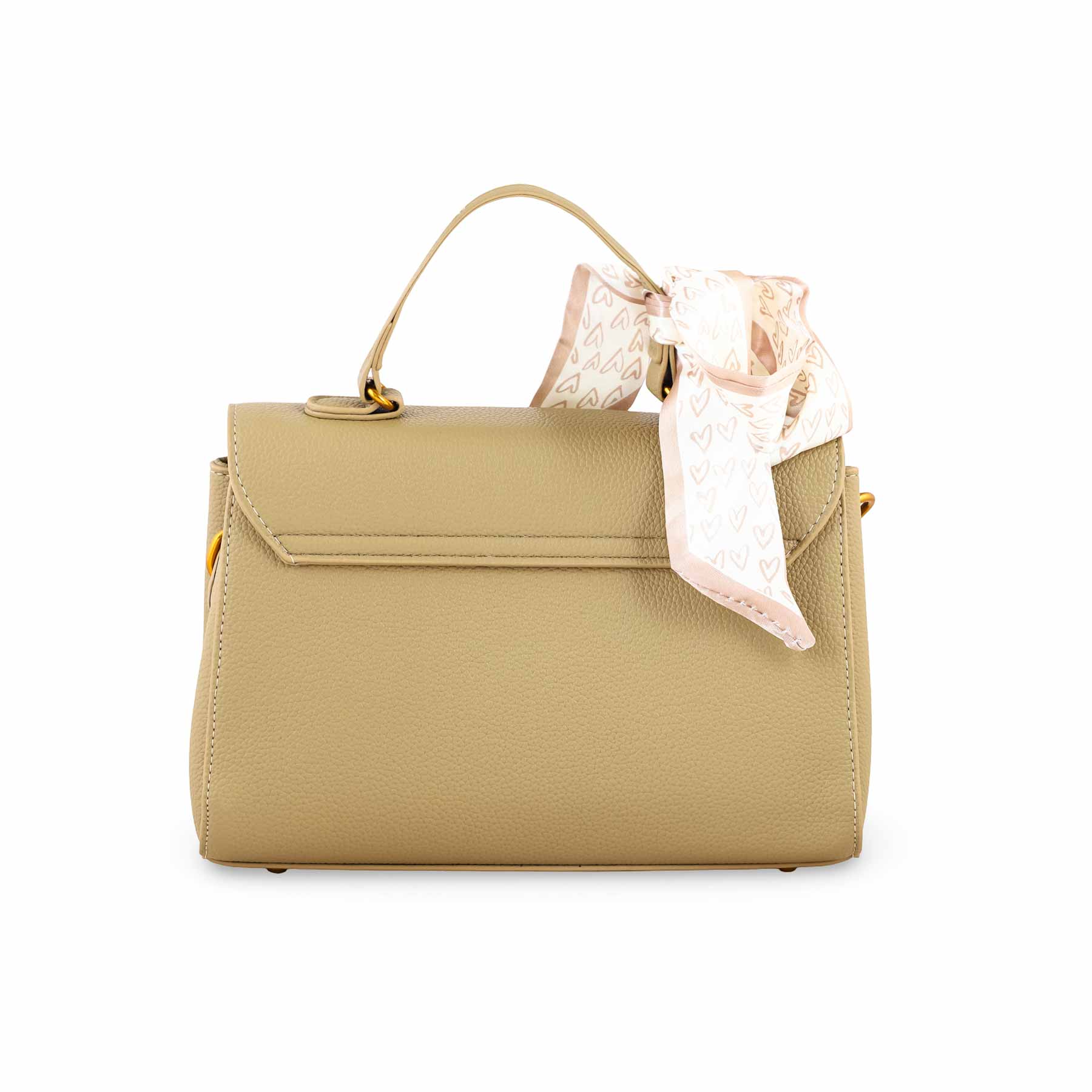 Khaki Formal Shoulder Bag P36299 - Image 4