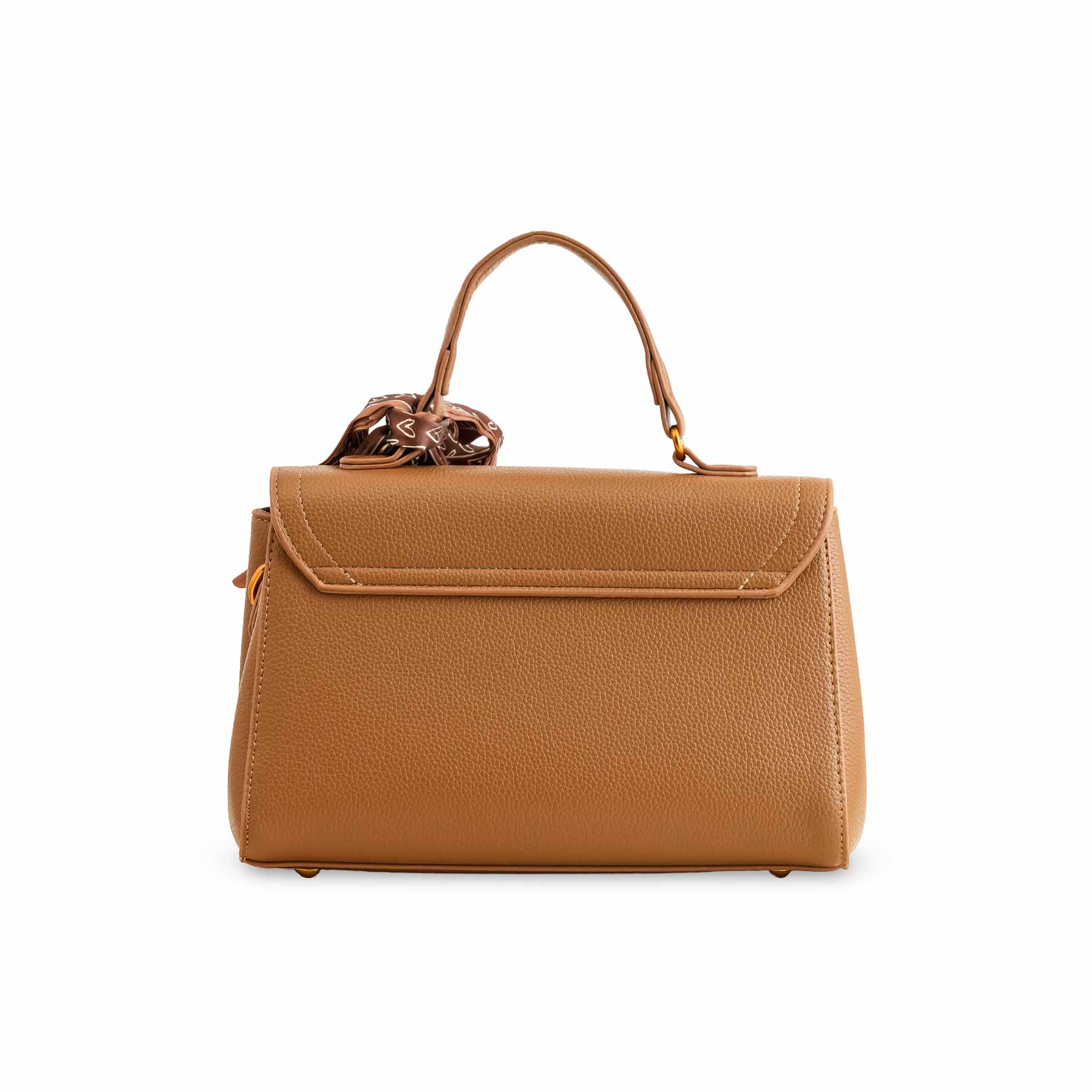 Khaki Formal Shoulder Bag P36300 - Image 4