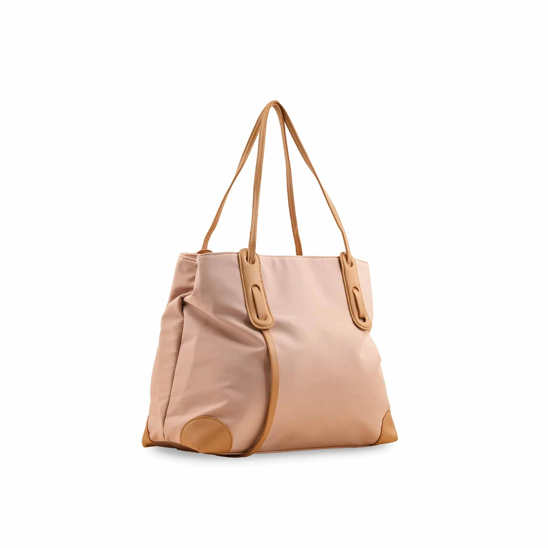 Khaki Formal Shoulder Bag P36310 - Image 3