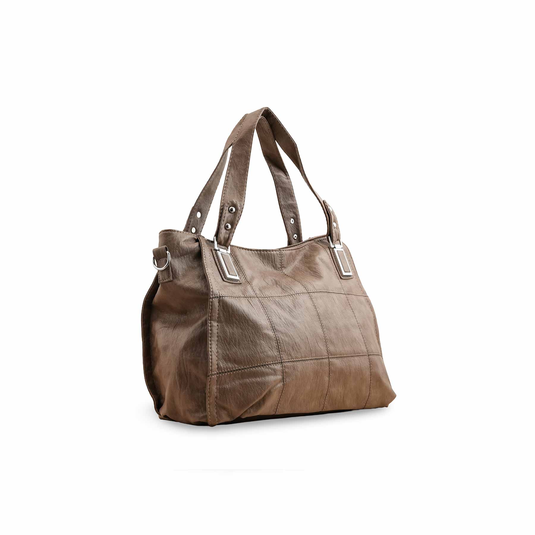 Khaki Formal Shoulder Bag P36348 - Image 2