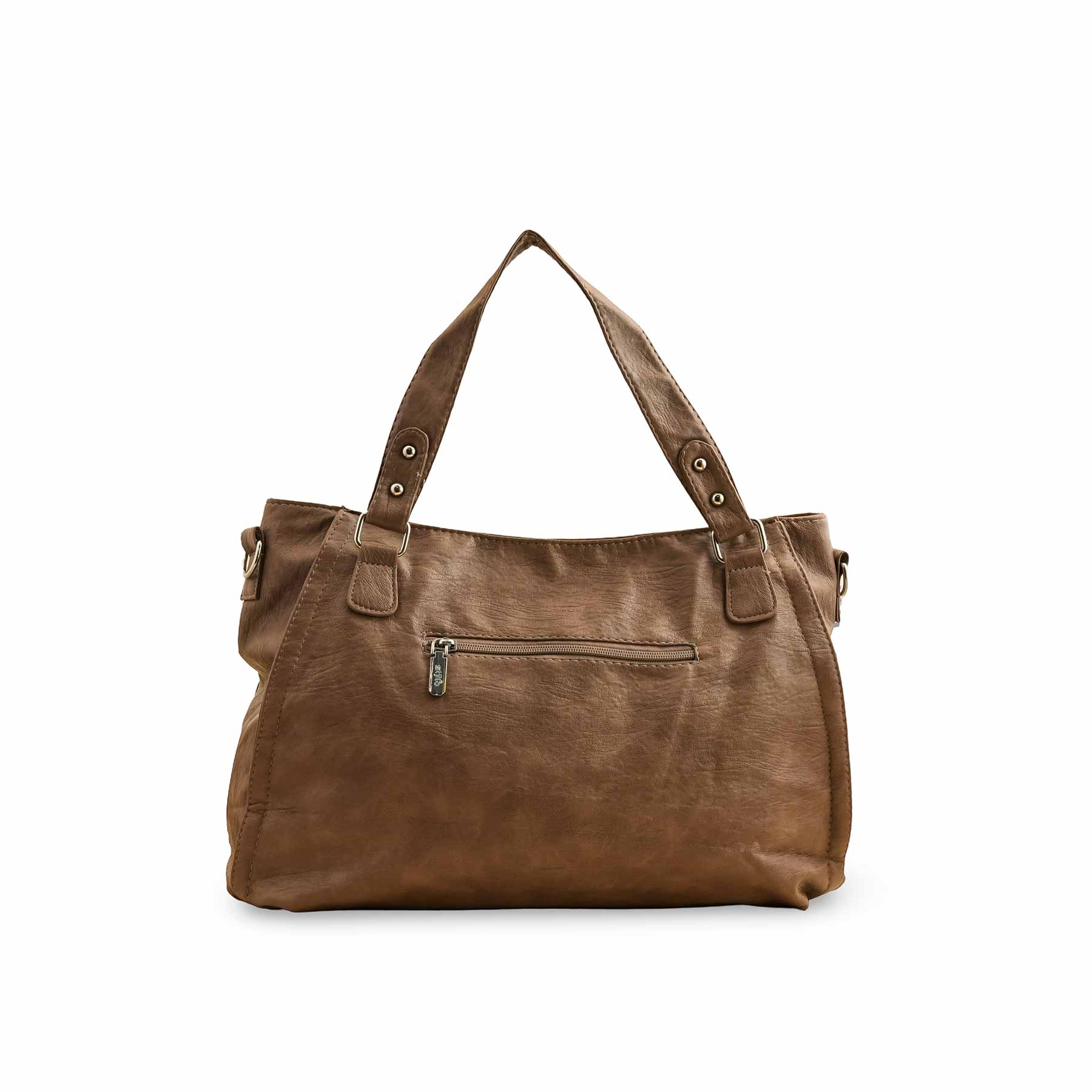 Khaki Formal Shoulder Bag P36348 - Image 3