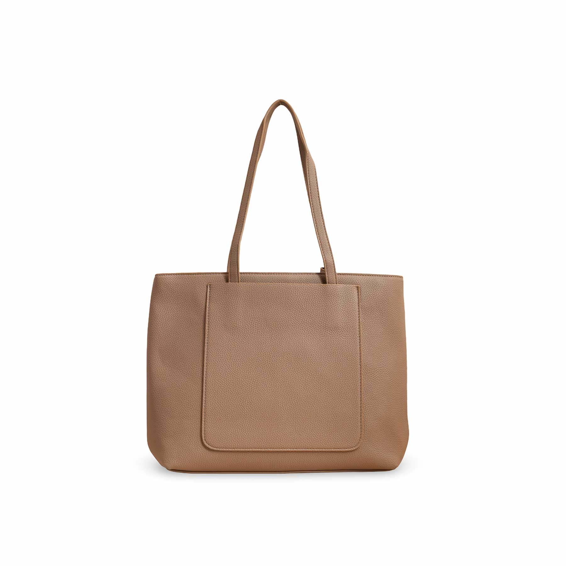 Khaki Women Formal Shoulder Bag P36222 - Image 4