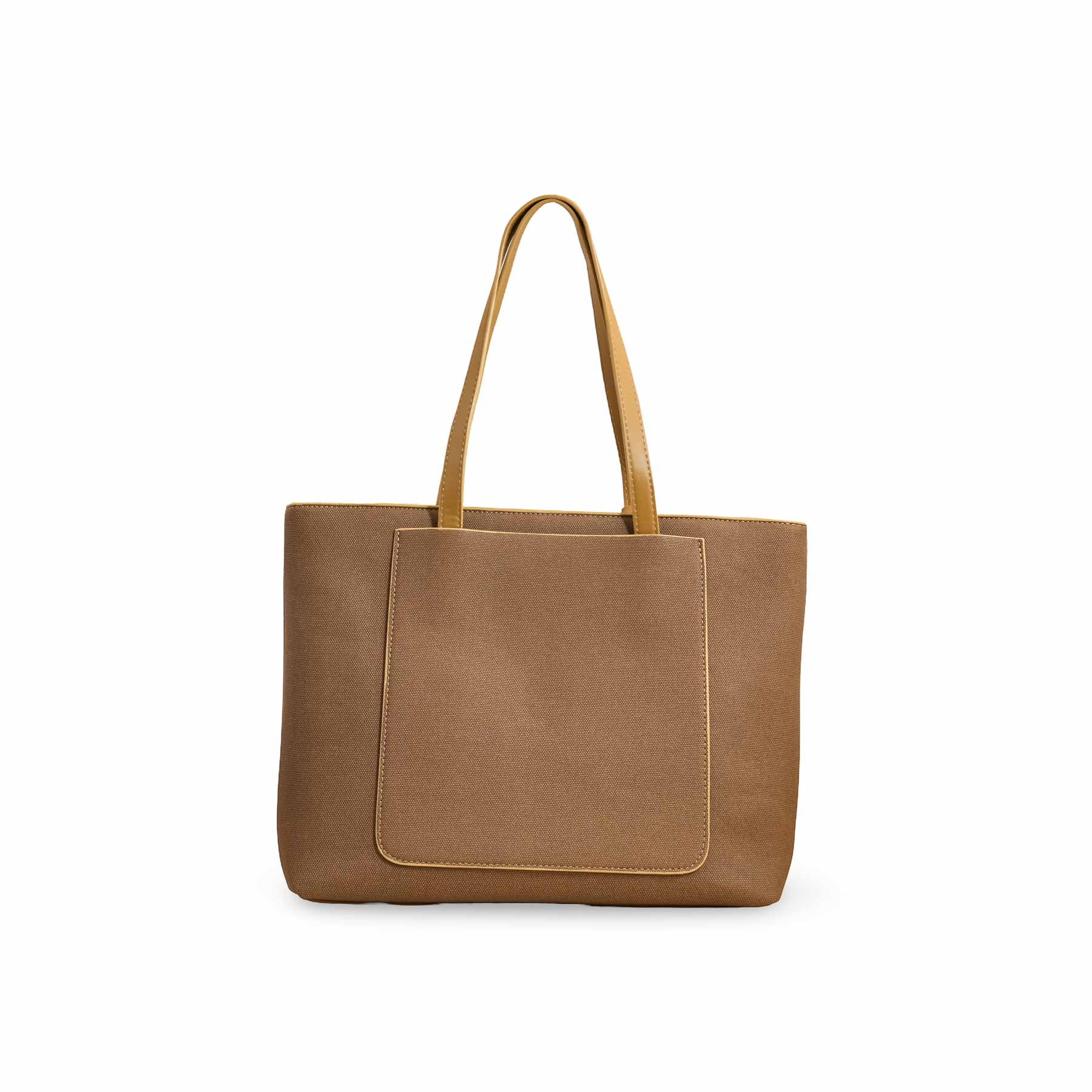 Khaki Women Formal Shoulder Bag P36227 - Image 4