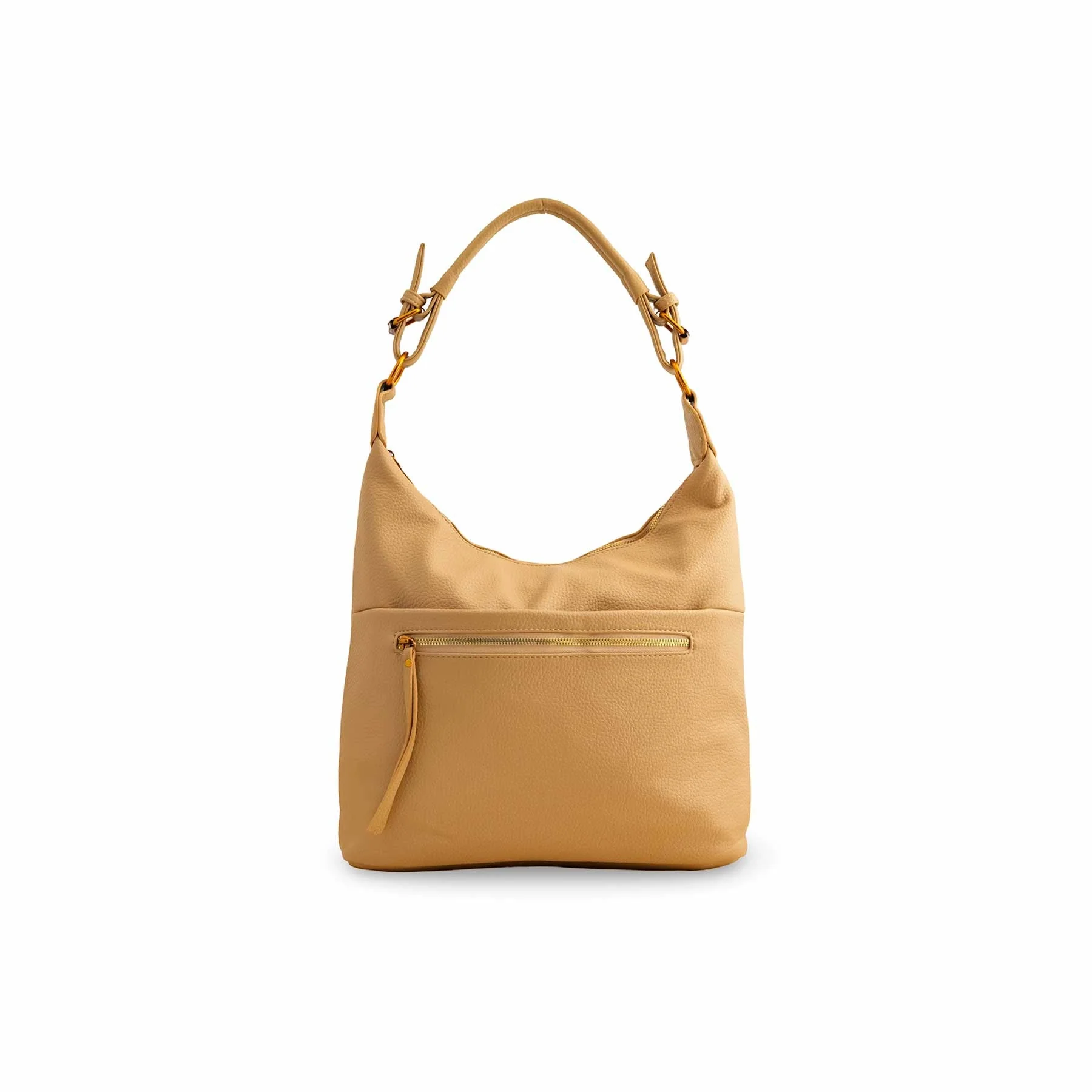 Khaki Women Formal Shoulder Bag P36359 - Image 2