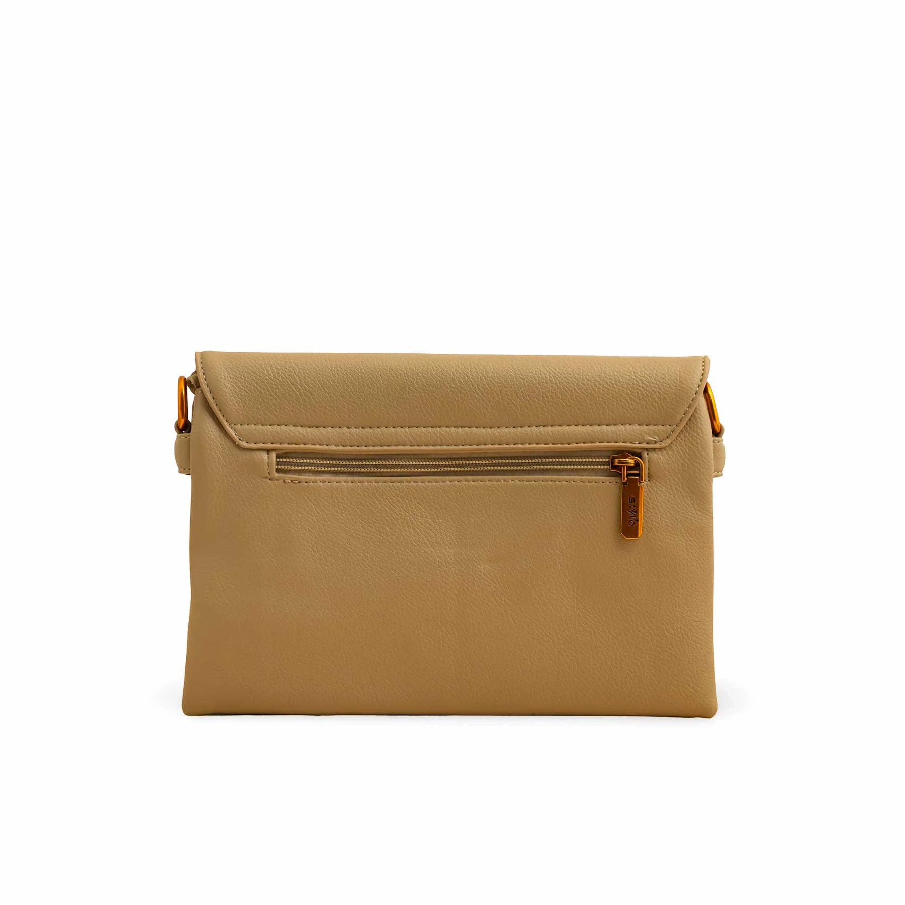 Khaki Women Formal Shoulder Bag P36366 - Image 4