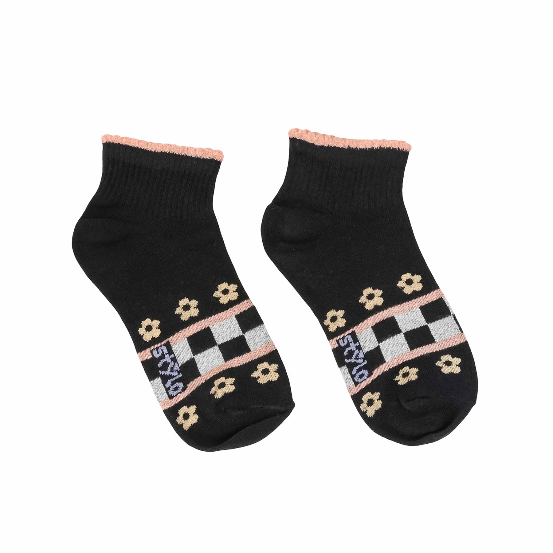 Ladies Ankle Socks S0181501 - Image 2