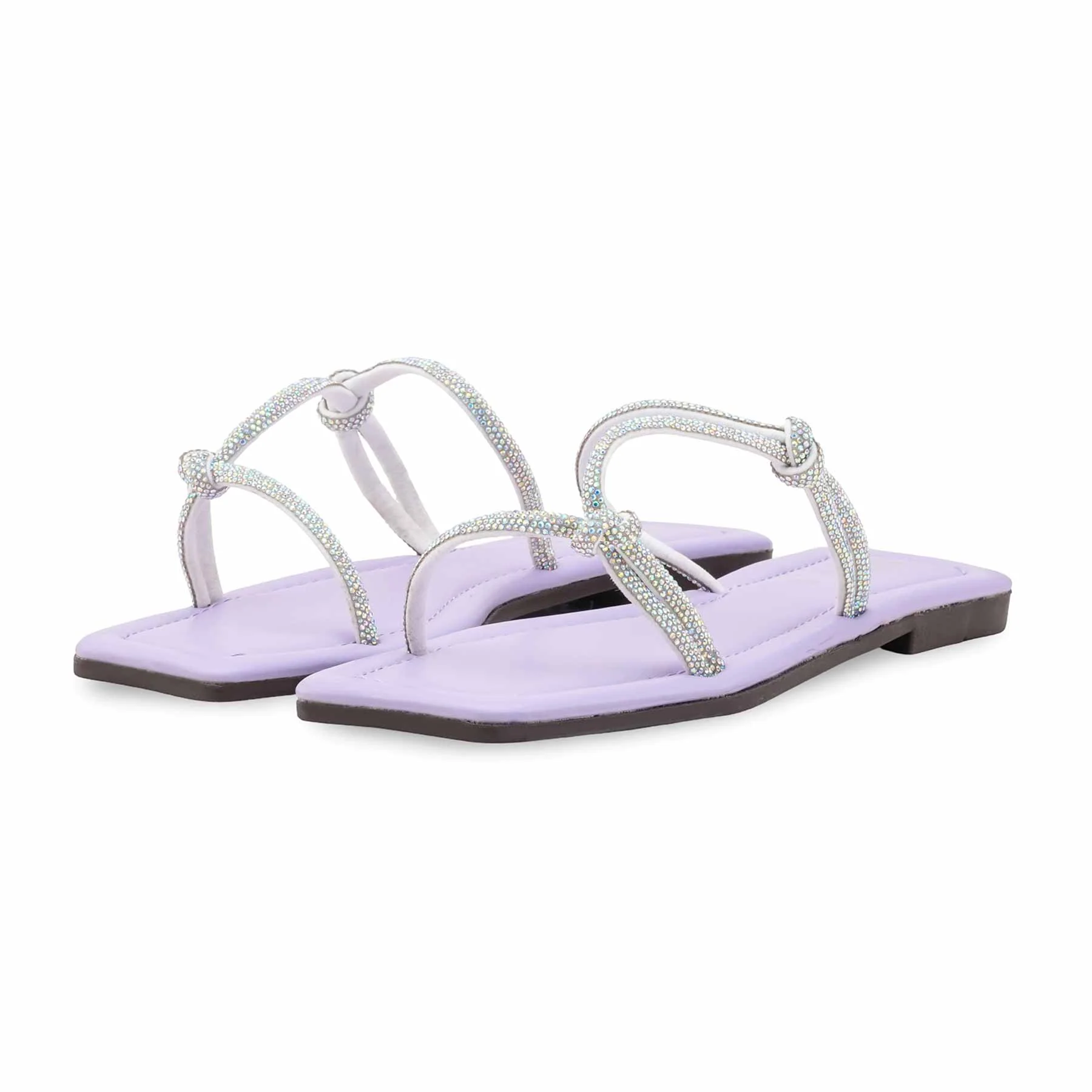 Lilac Casual Slipper CL2162 - Image 3
