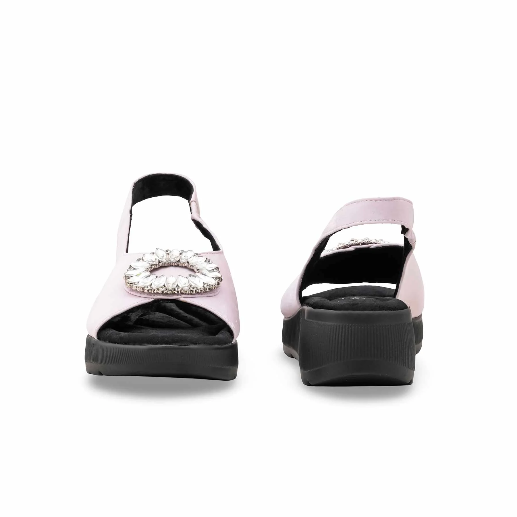 Lilac Formal Sandal For Ladies PU0600 - Image 4