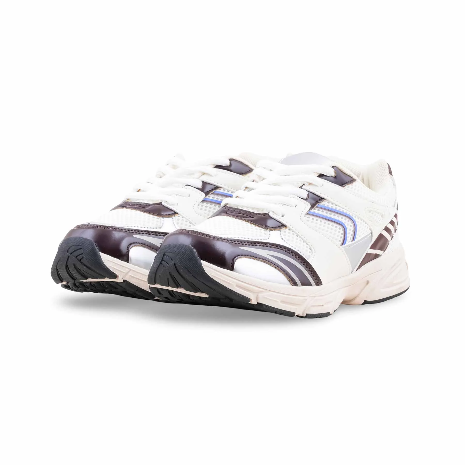 Maroon Athleisure Sneaker For Ladies AT7465 - Image 3