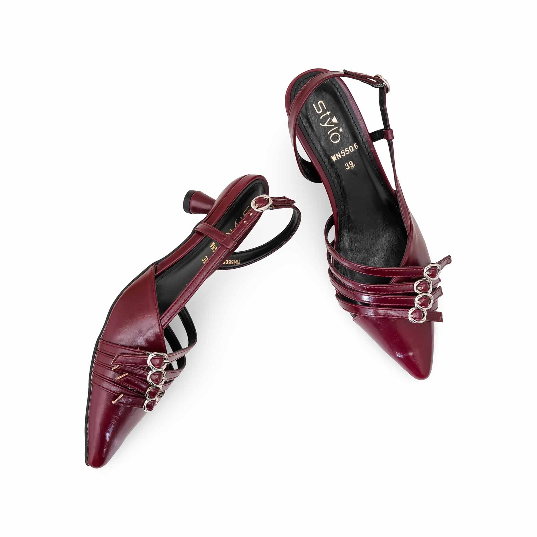 Maroon Back Open For Women WN5506 - Image 6