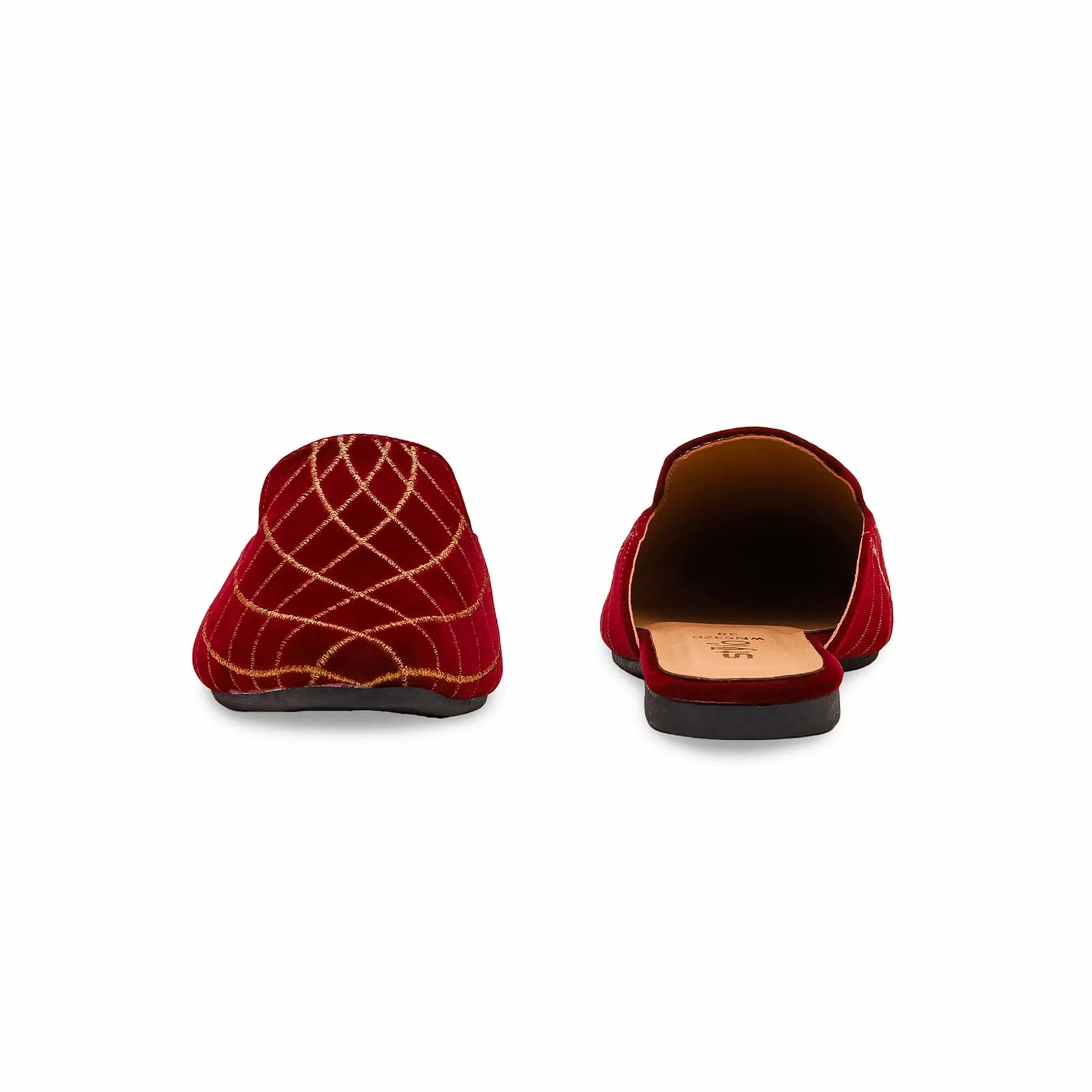 Maroon Back Open WN5326 - Image 3