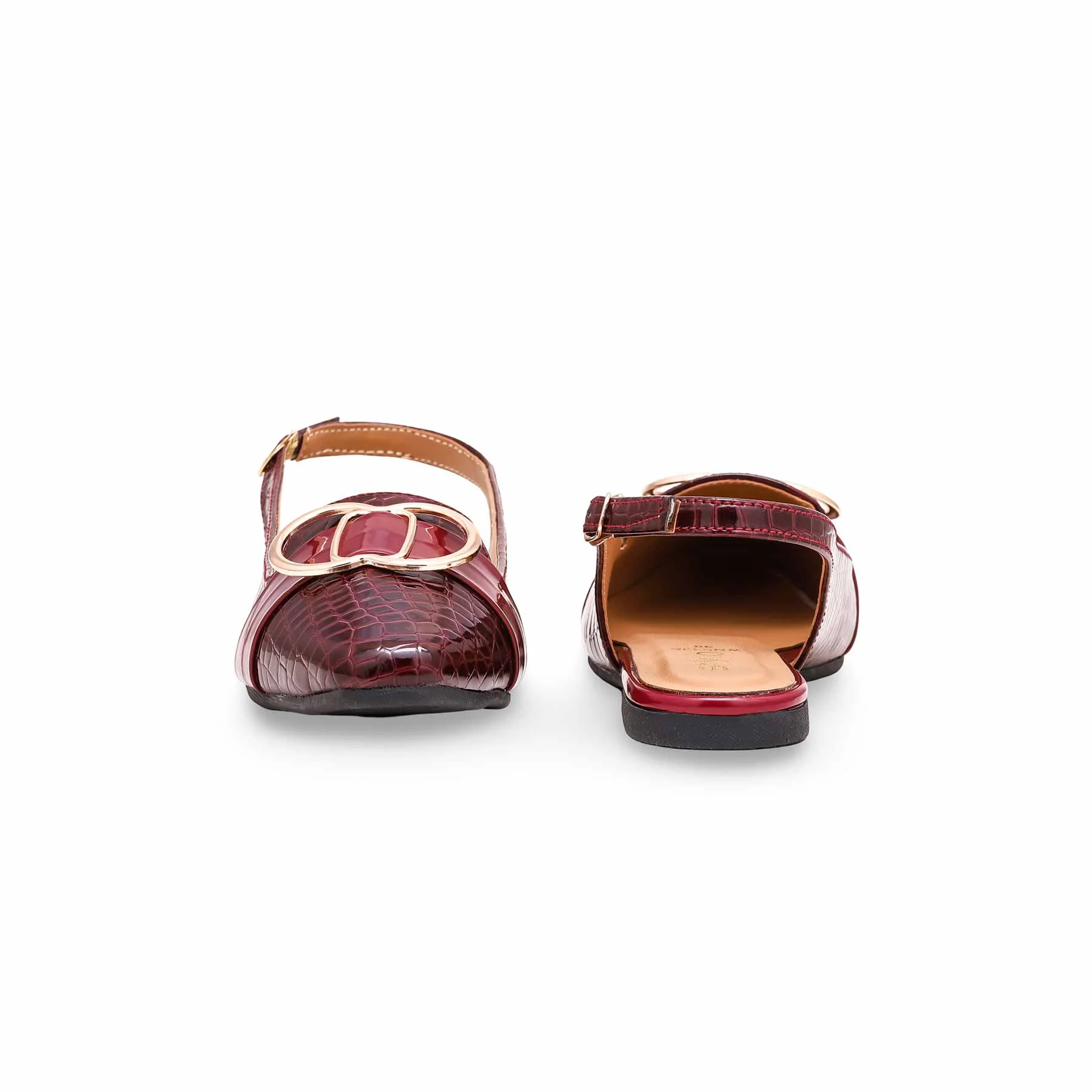 Maroon Back Open WN5335 - Image 3