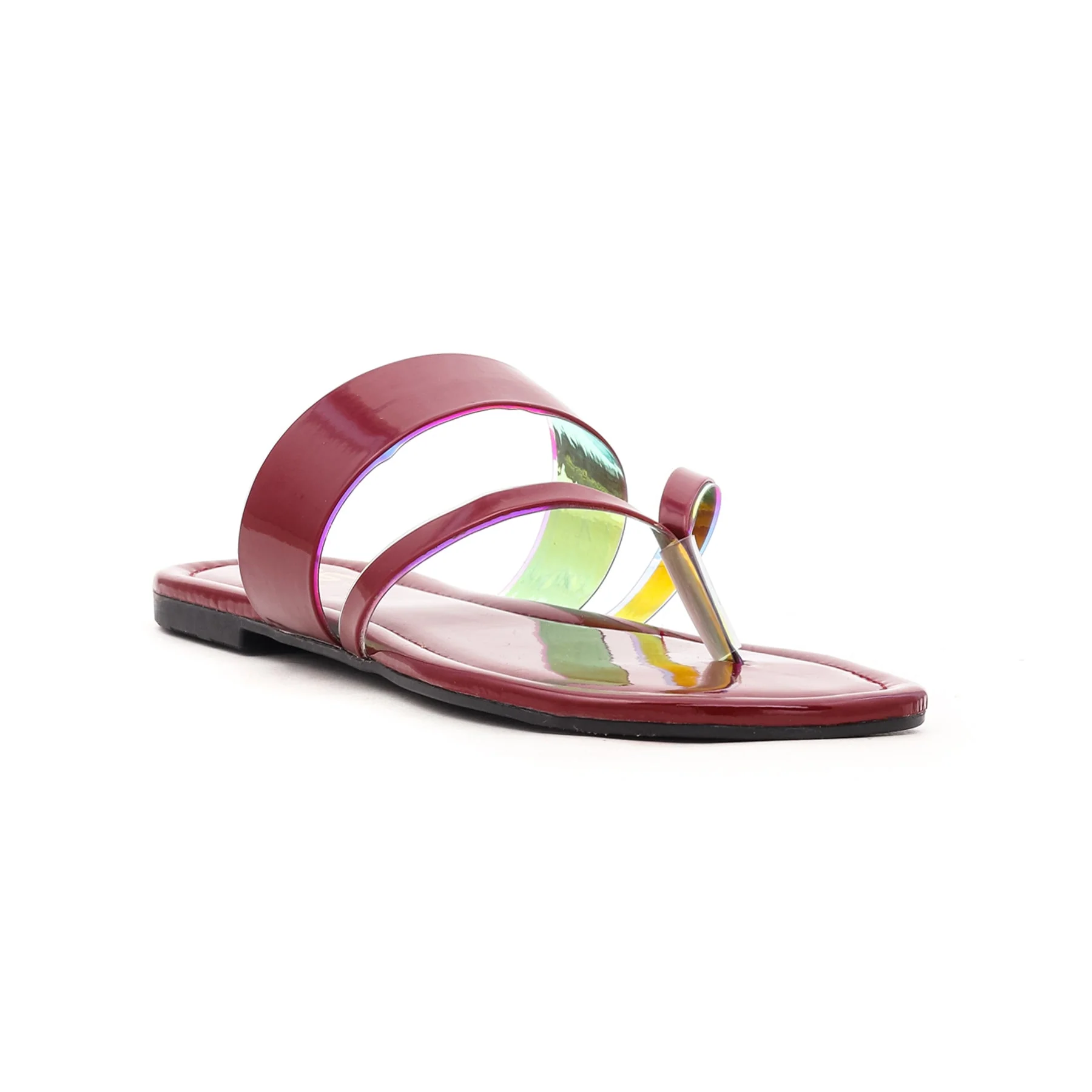 Maroon Casual Chappal CL1507 - Image 2