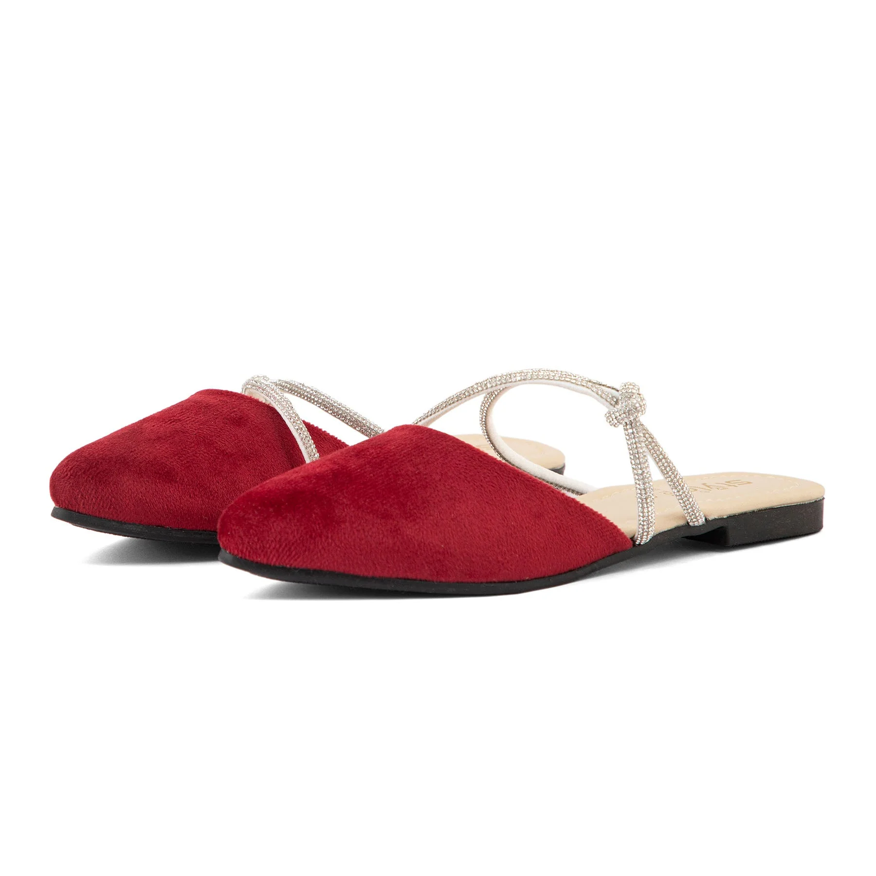 Maroon Casual Mule CL1831 - Image 2