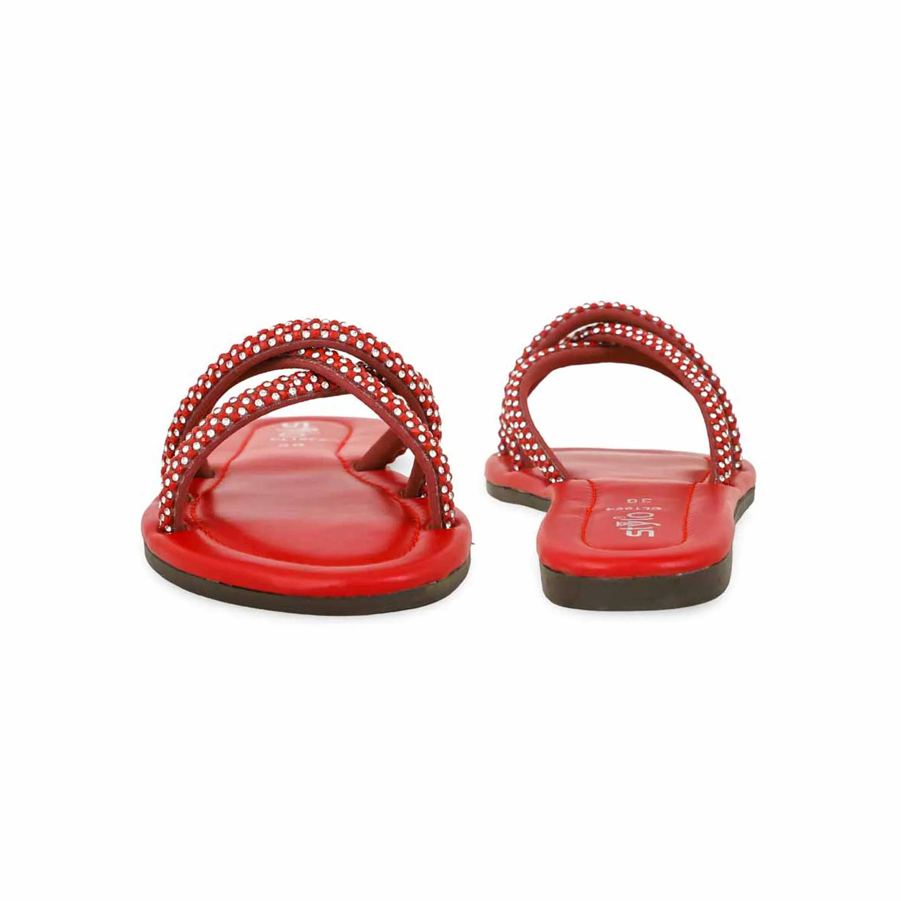 Maroon Casual Slipper CL1894 - Image 4