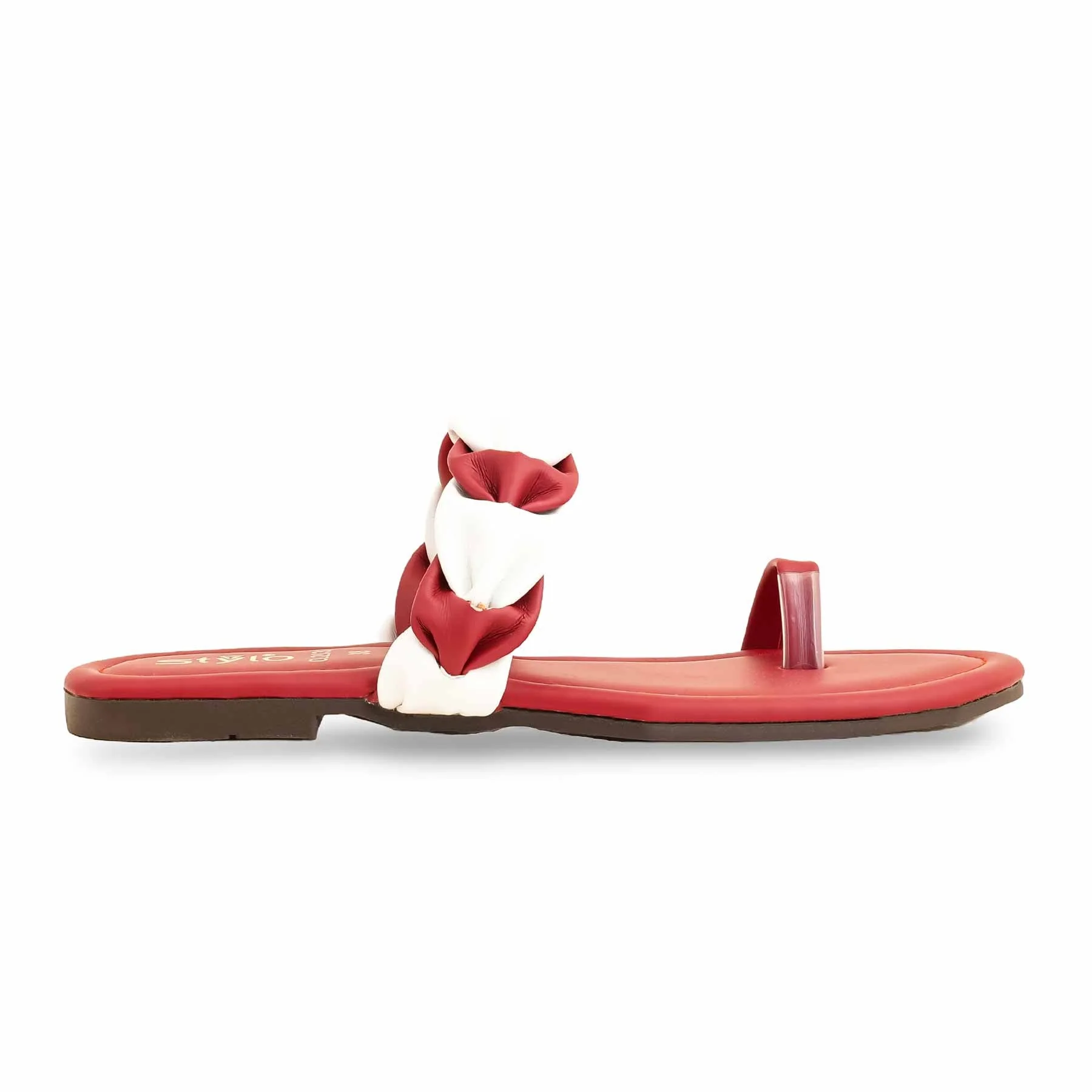 Maroon Casual Chappal For Ladies CL2031 - Image 2