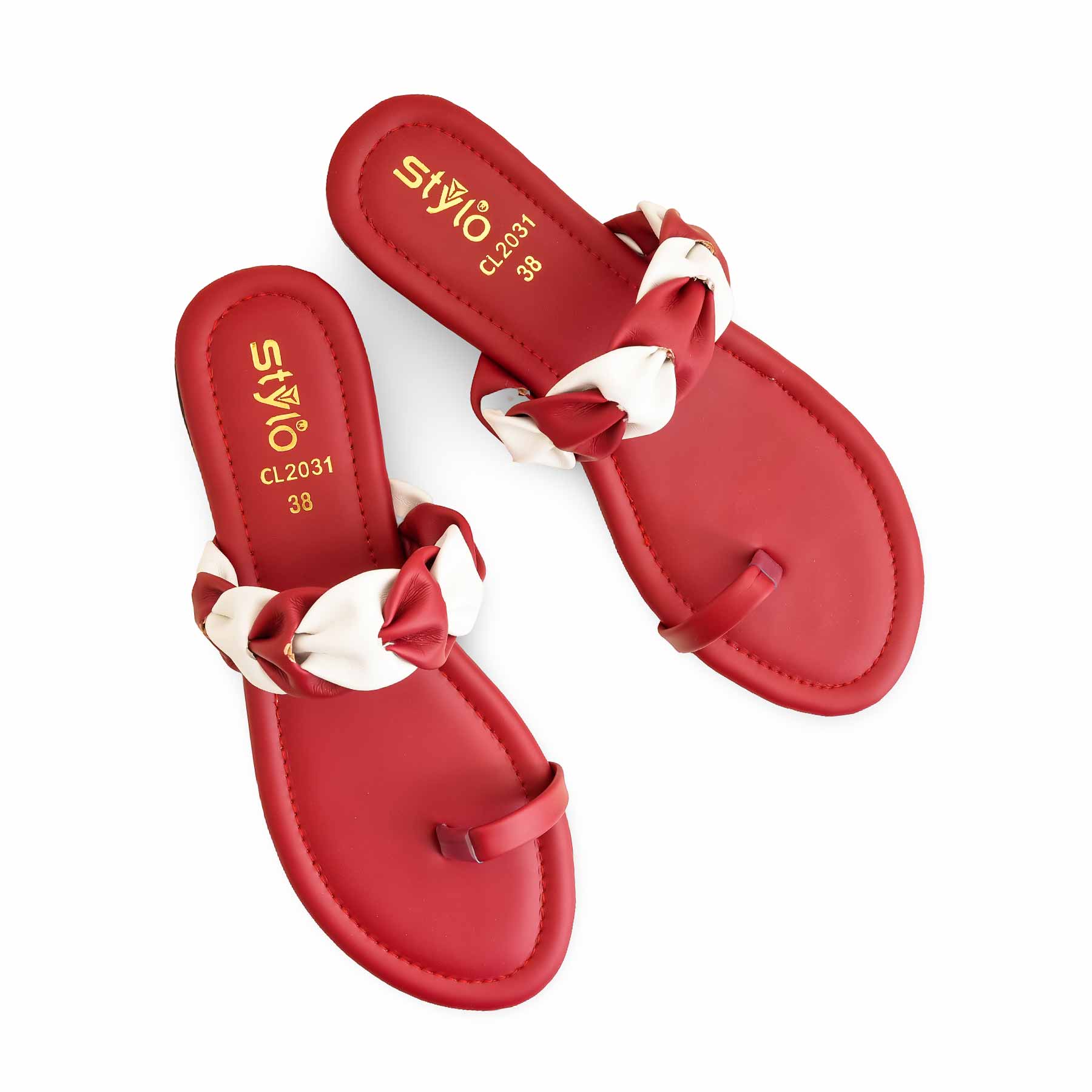 Maroon Casual Chappal For Ladies CL2031 - Image 5