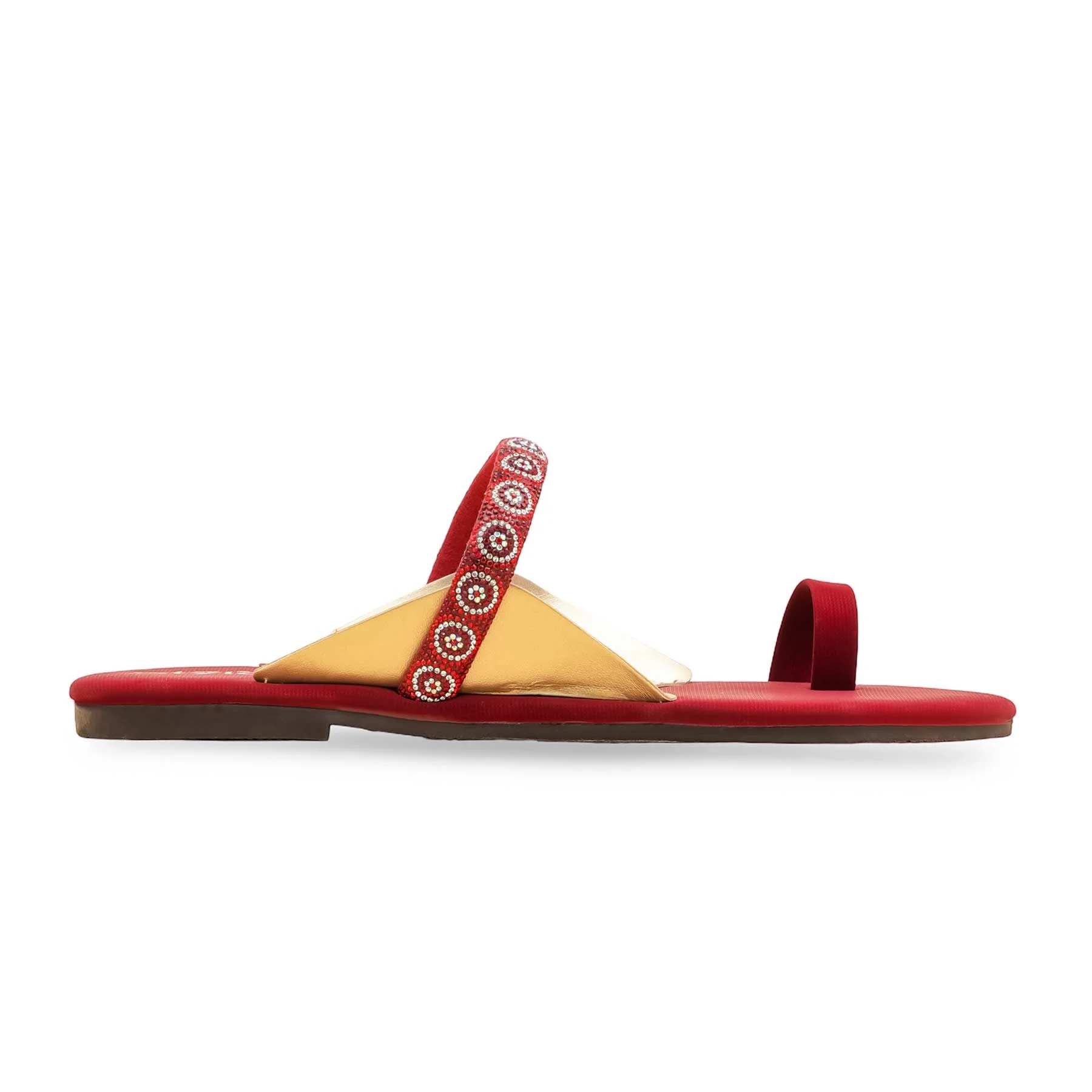 Maroon Casual Chappal For Ladies CL2142 - Image 2