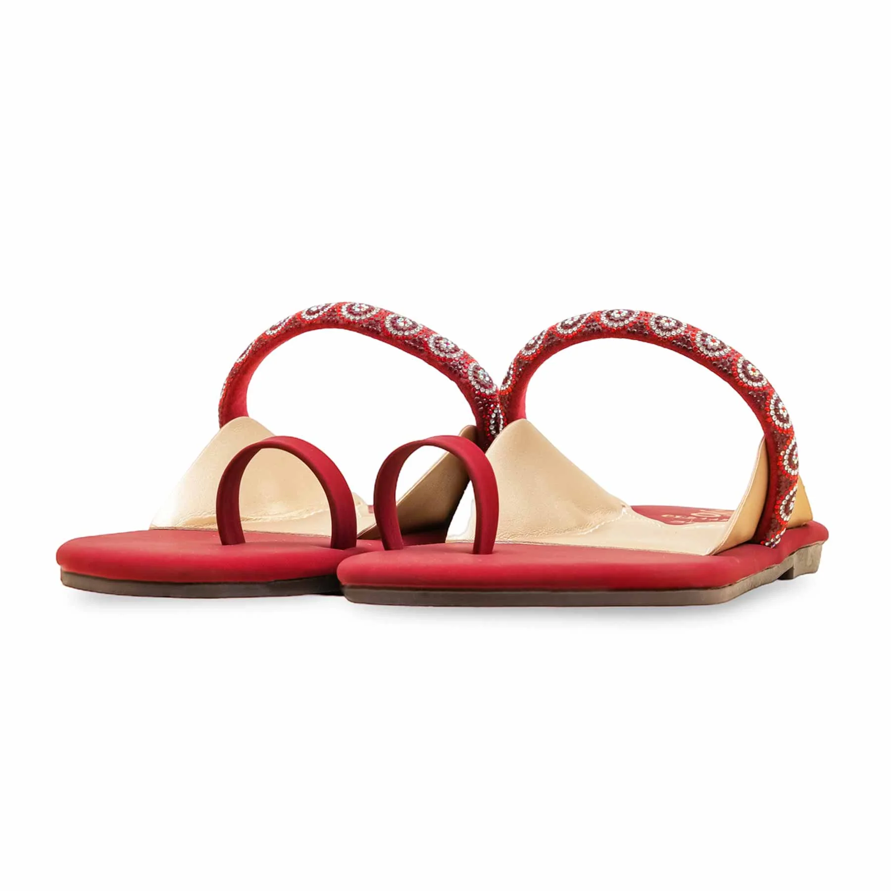 Maroon Casual Chappal For Ladies CL2142 - Image 3
