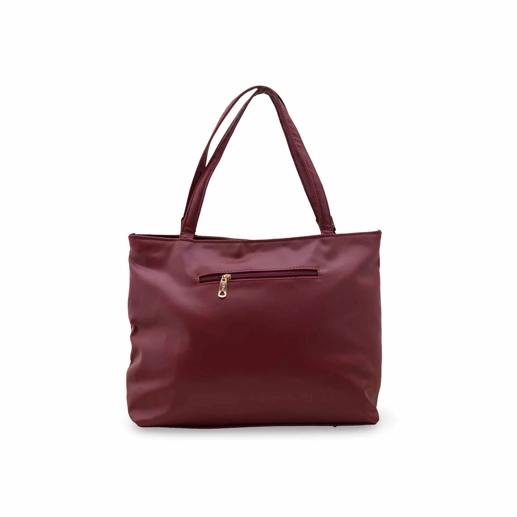 Maroon Casual Hand Bag For Ladies P56248 - Image 4