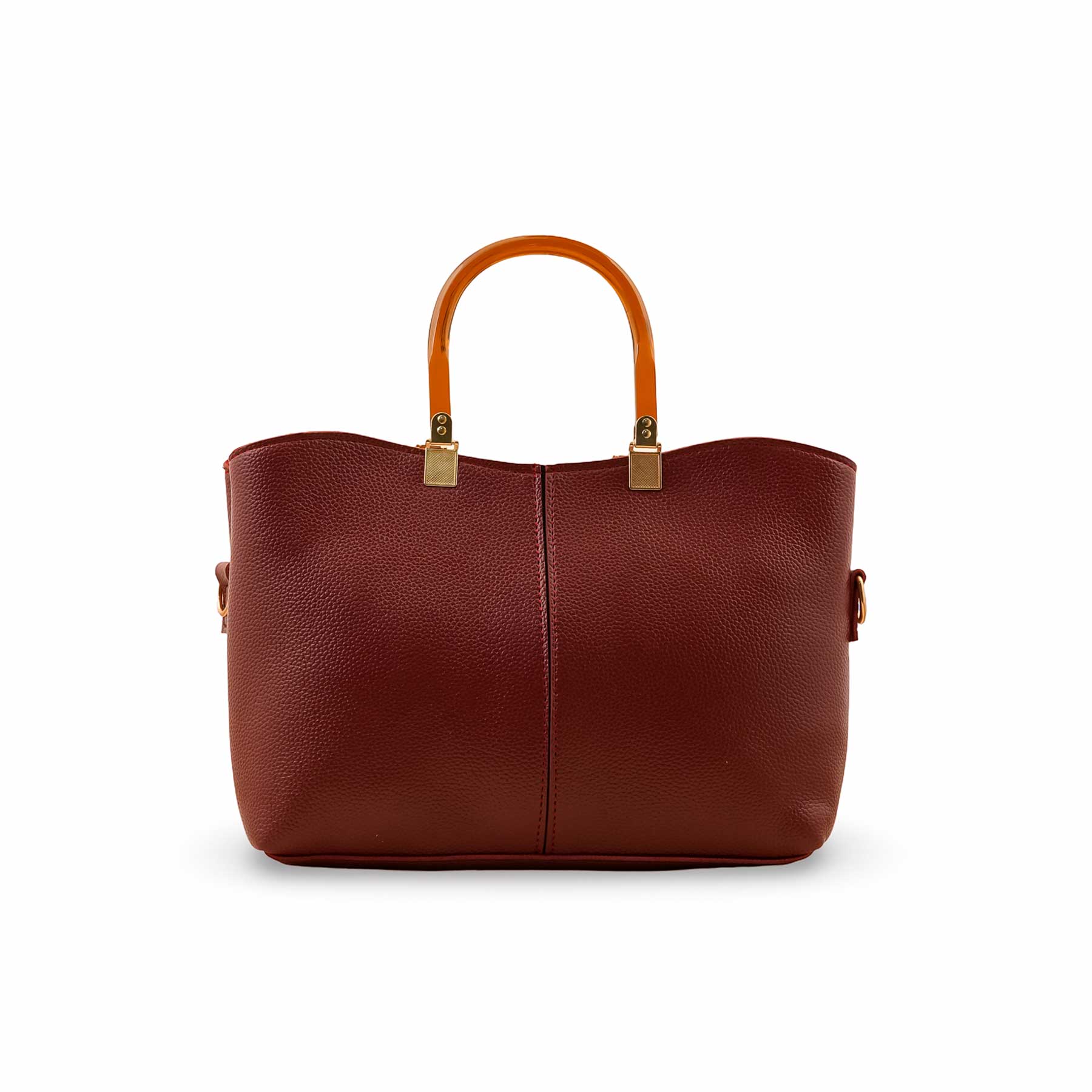 Maroon Casual Hand Bag P56212 - Image 2