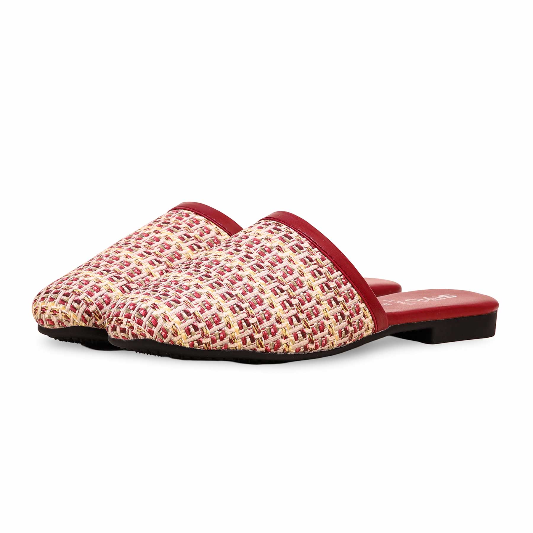 Maroon Casual Mule CL1823 - Image 2