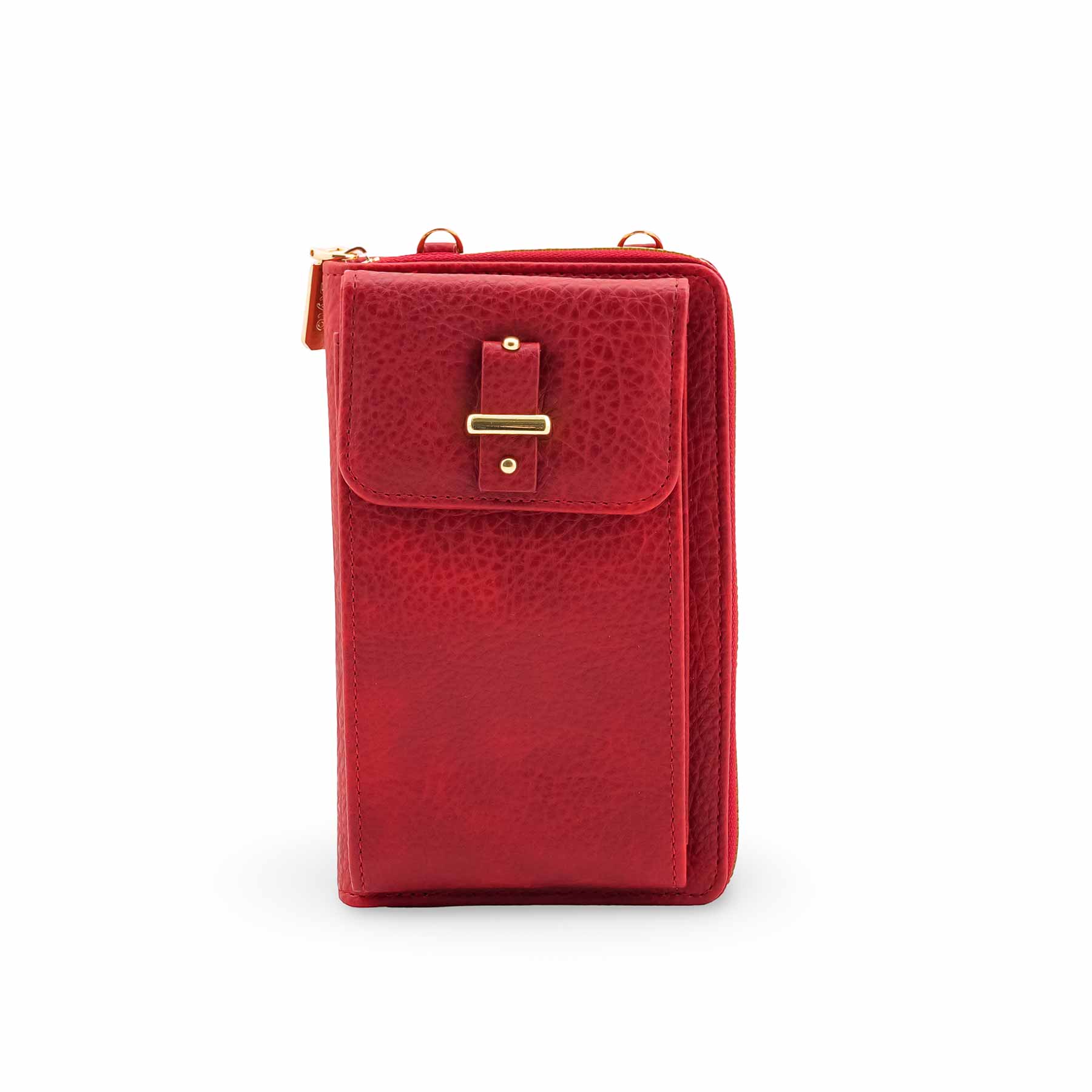 Maroon Casual Pouch For Women P97701 - Image 2