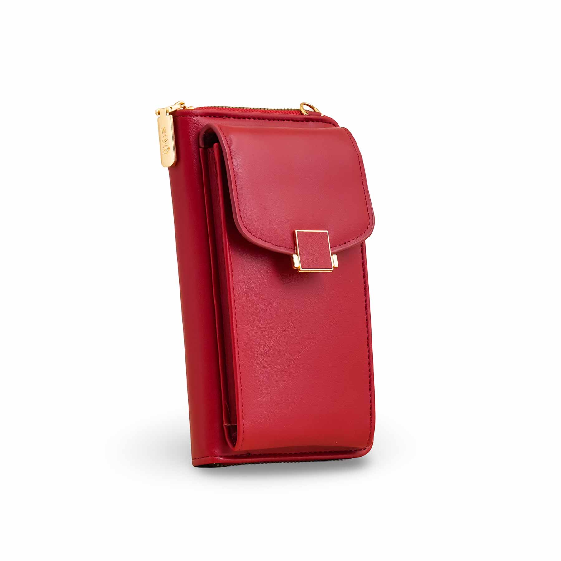 Maroon Casual Pouch P97631 - Image 3