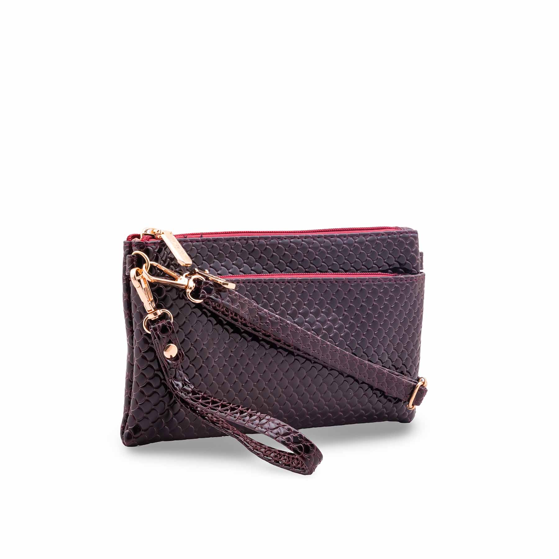 Maroon Casual Pouch P97735 - Image 3