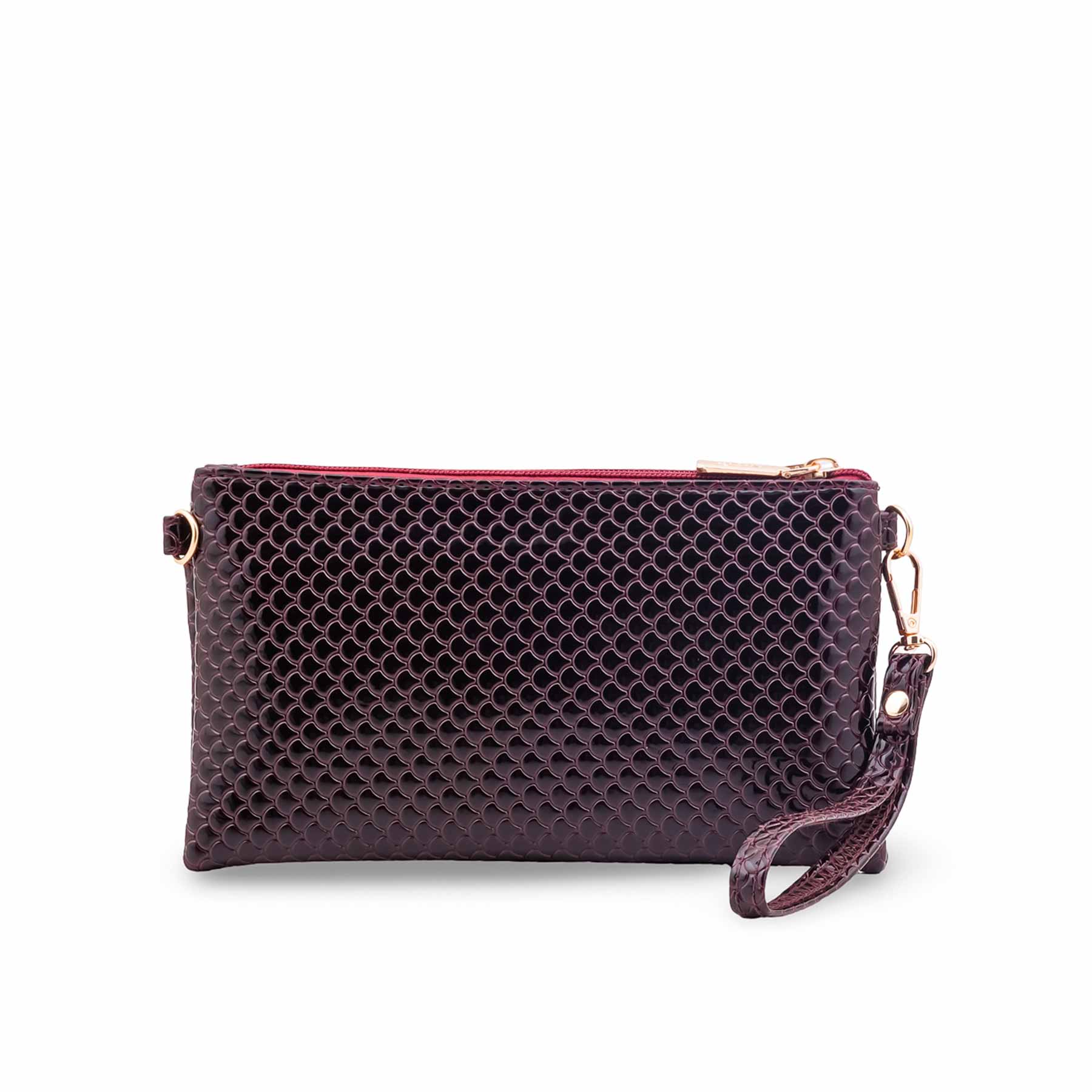 Maroon Casual Pouch P97735 - Image 4