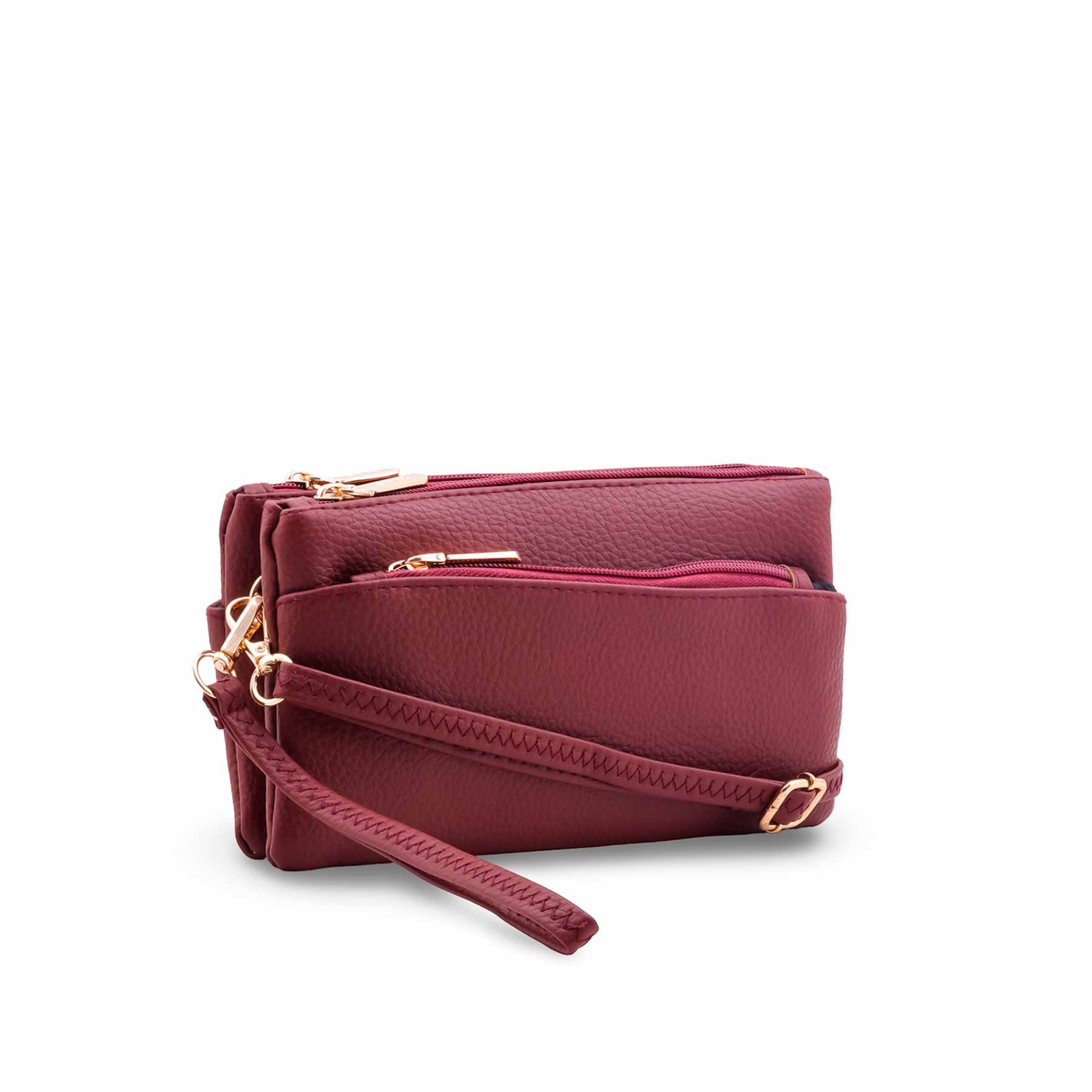 Maroon Casual Pouch P97743 - Image 3
