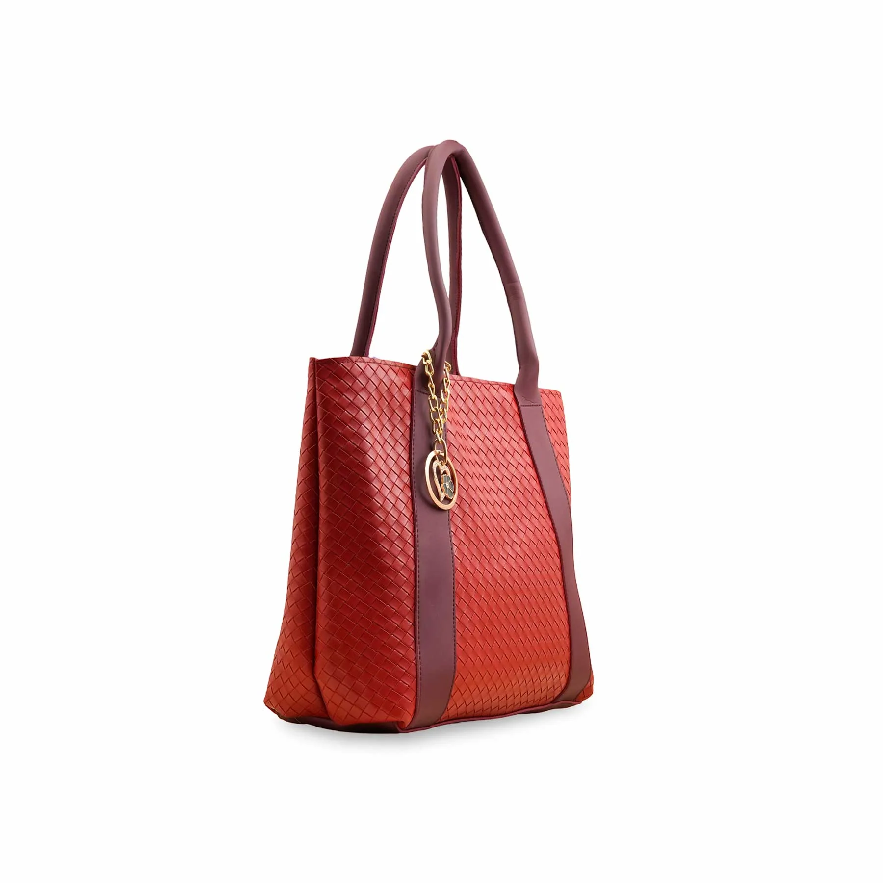 Maroon Casual Shoulder Bag For Ladies P56322 - Image 3