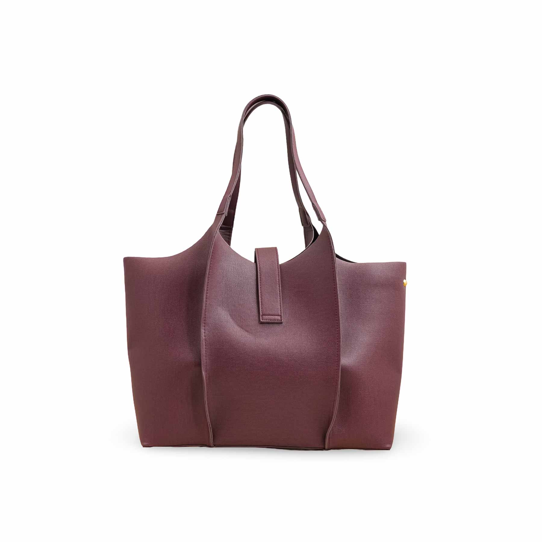 Maroon Casual Shoulder Bag For Women P55820 - Image 4