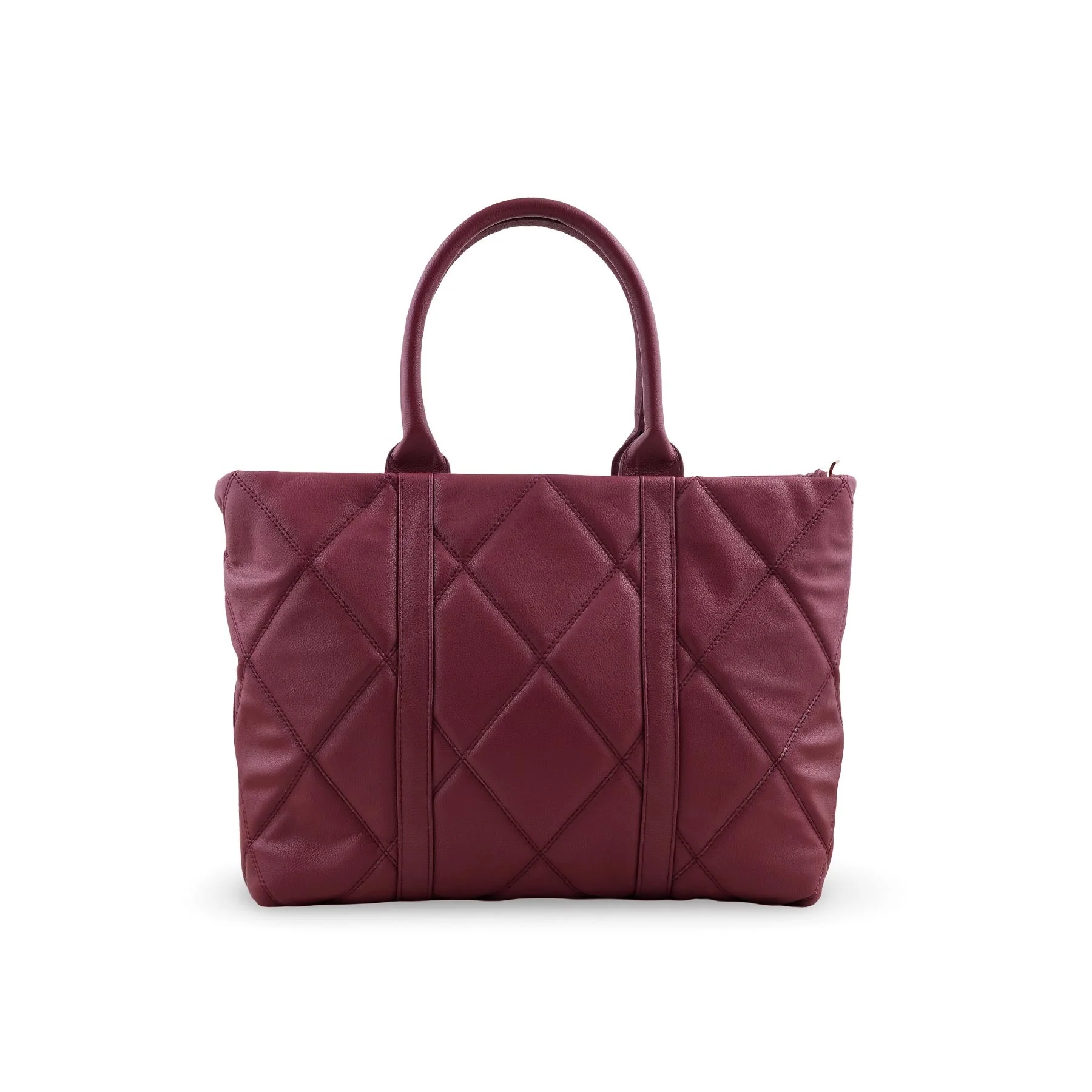 Maroon Casual Shoulder Bag For Women P55874 - Image 2