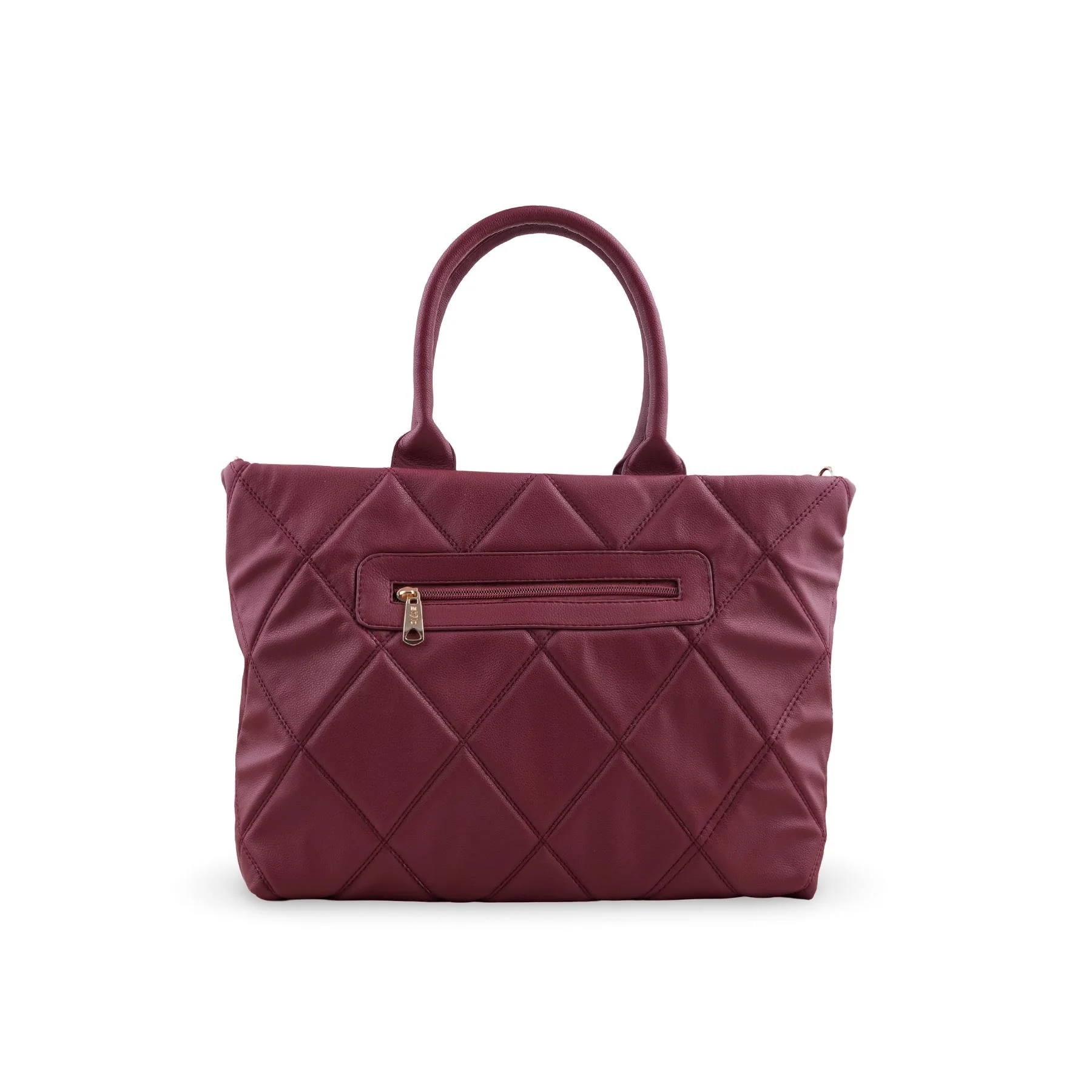 Maroon Casual Shoulder Bag For Women P55874 - Image 4